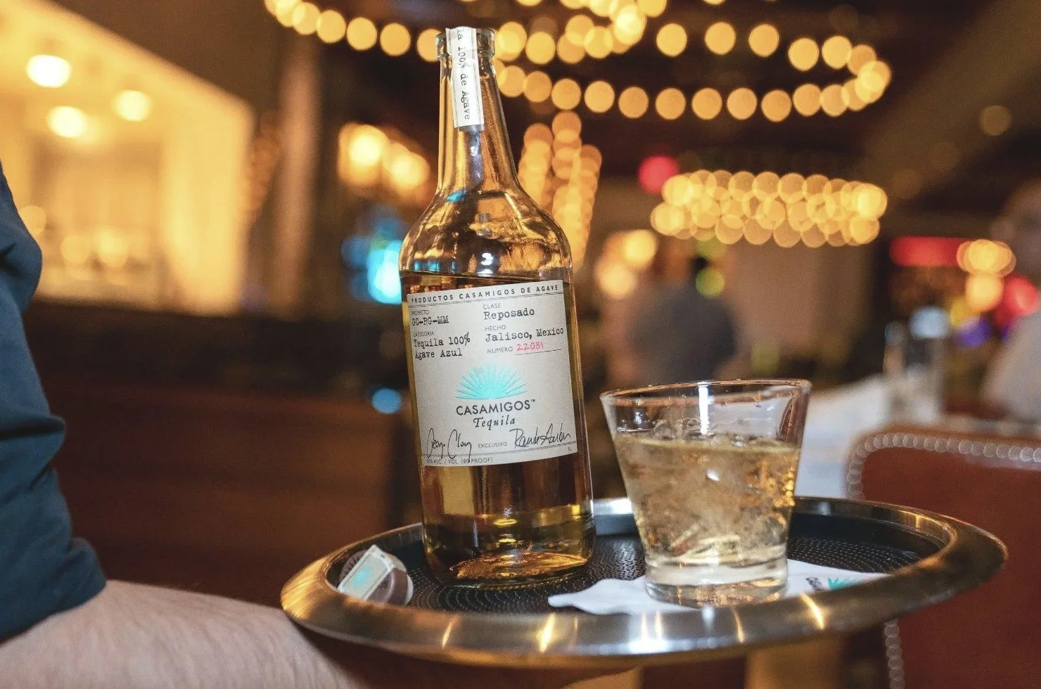 Casamigos tequila service at a private brand dinner, event photography by Chris Frara Studios