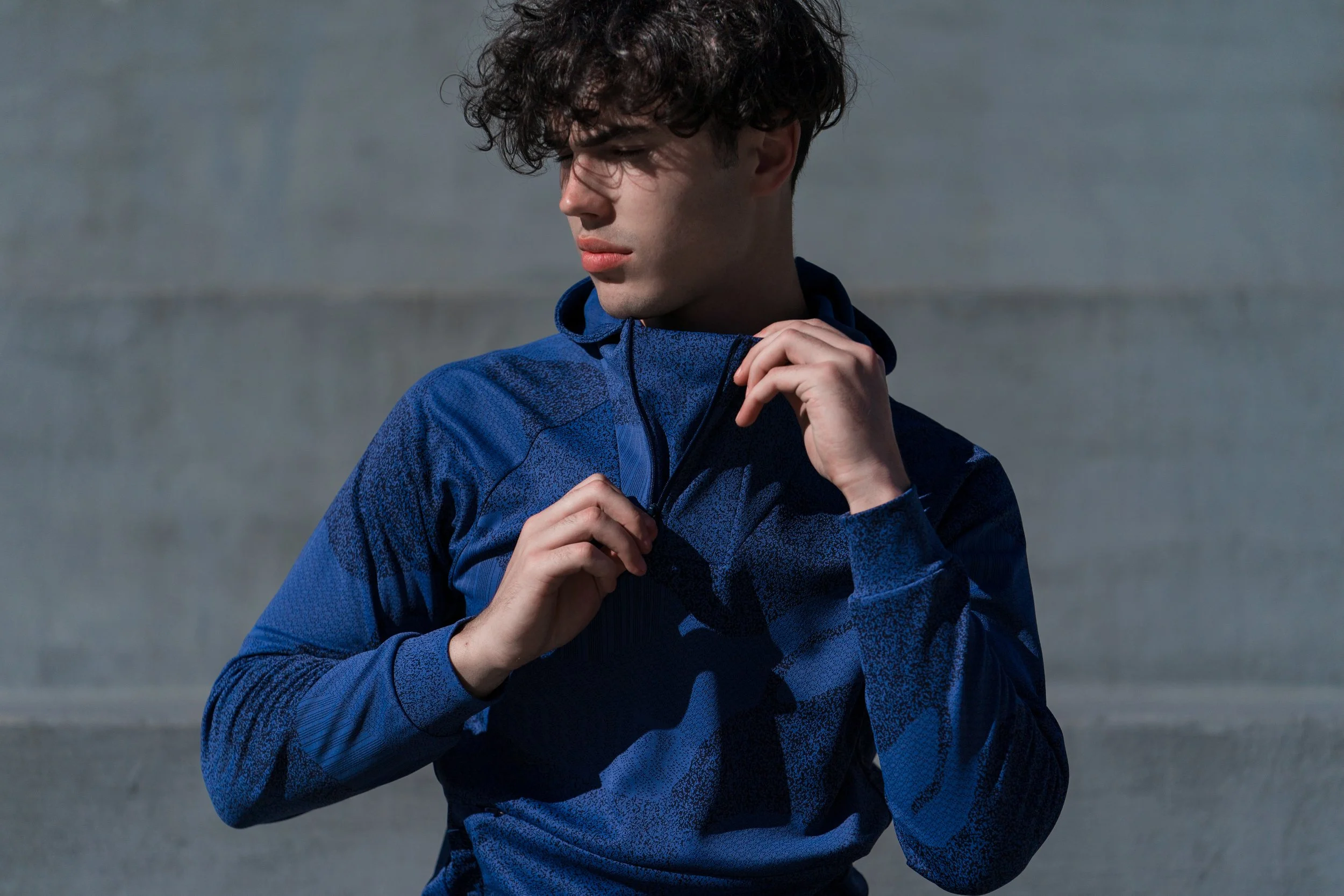 Loogaroo brand campaign photographer Los Angeles, men's athletic apparel commercial shoot, paid ads and social content