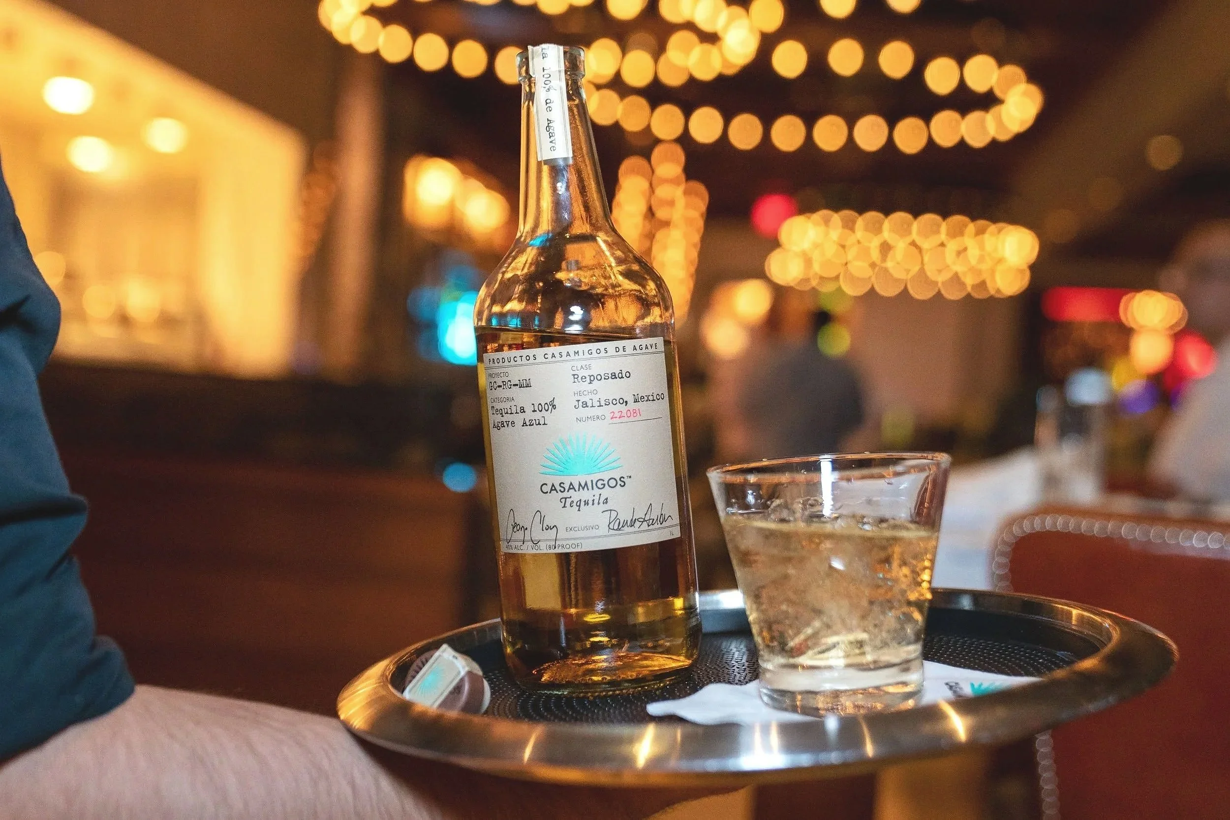 Casamigos with George Clooney and Rande Gerber.