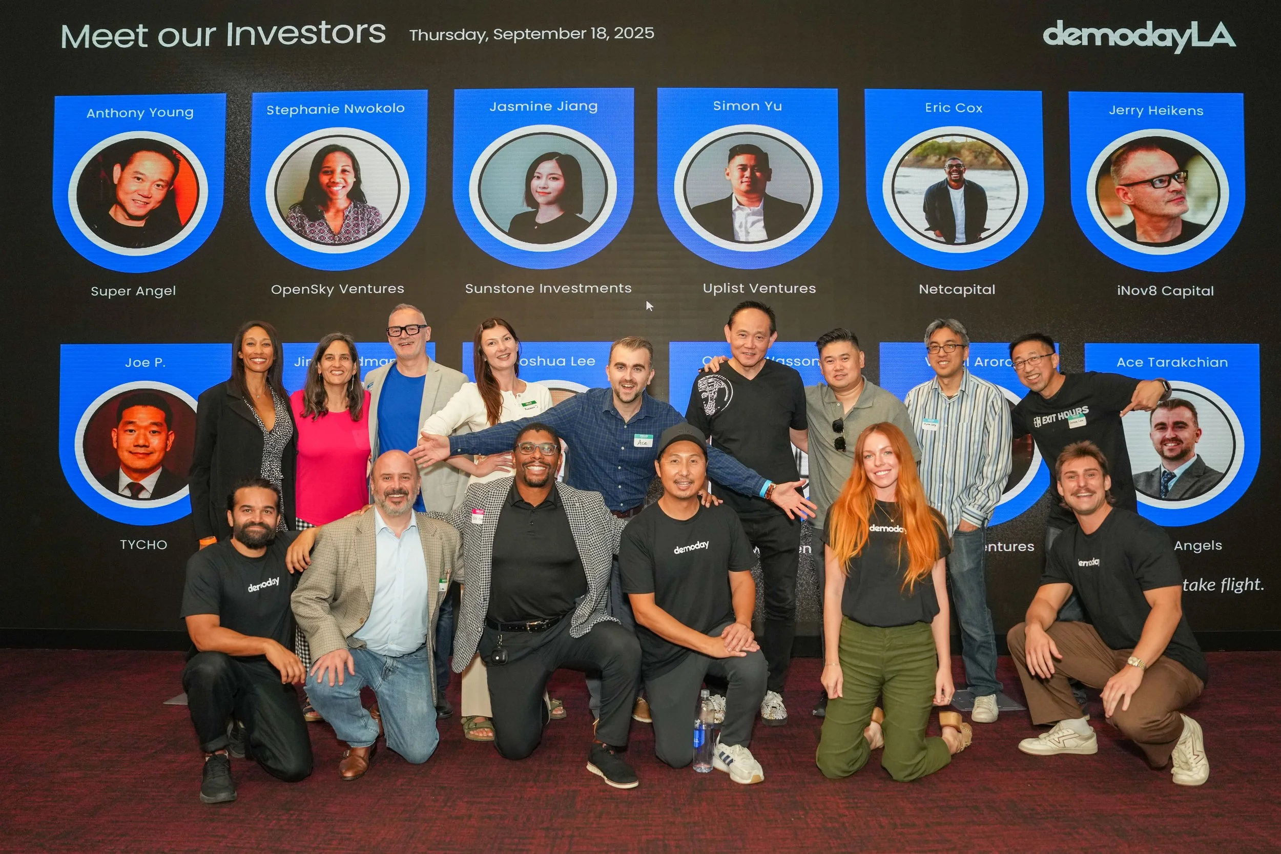 Demo Day Where founders pitch and funding follows.