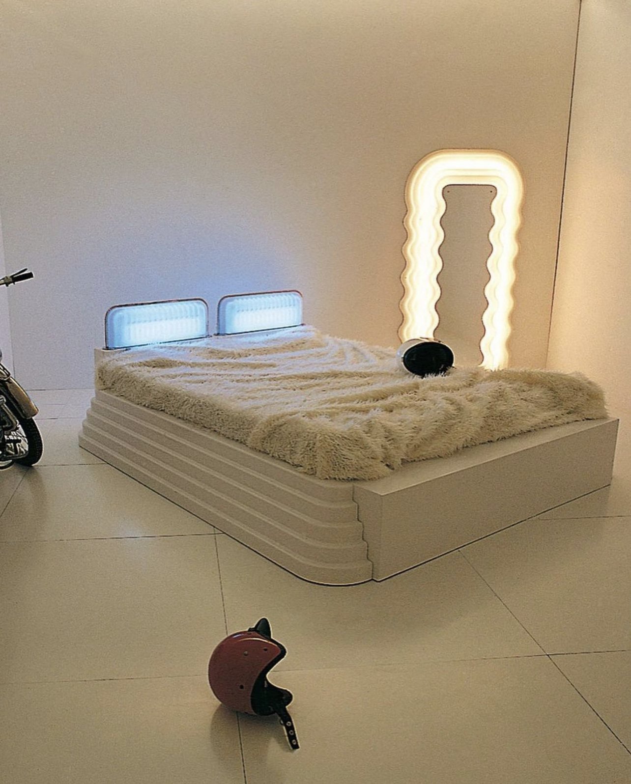 ‘Elledue’ Bed by Ettore Sottsass, 1970