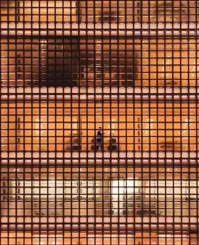 Maison Herm&egrave;s in Tokyo, Japan (1998-2001) 🧊 Designed by Renzo Piano assisted by Bohlin Cywinski Jackson of Berkeley, California and in collaboration with Takenaka Corporation. via @culturfits