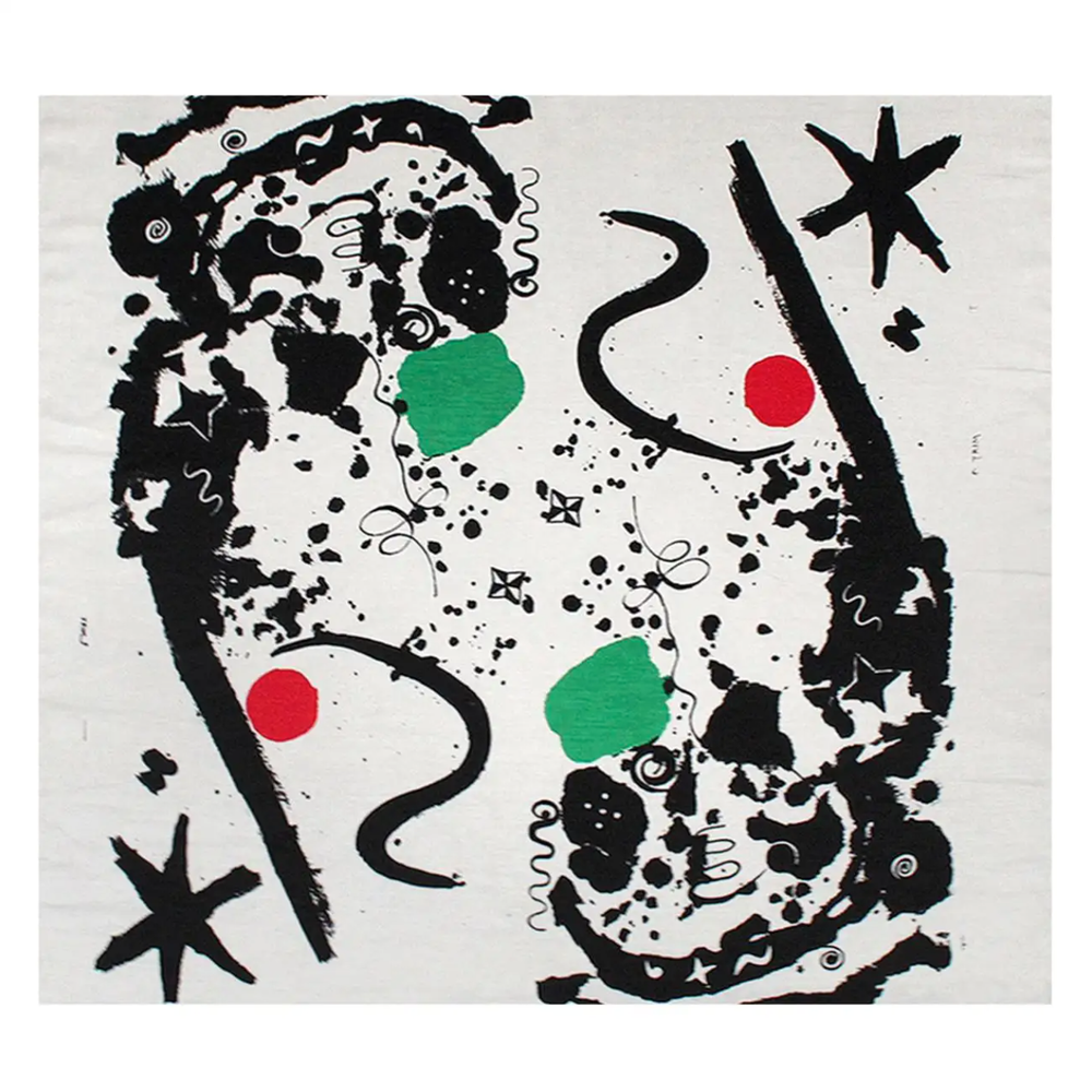 "Splotchy" Textile by Alexander Calder for Laverne Originals