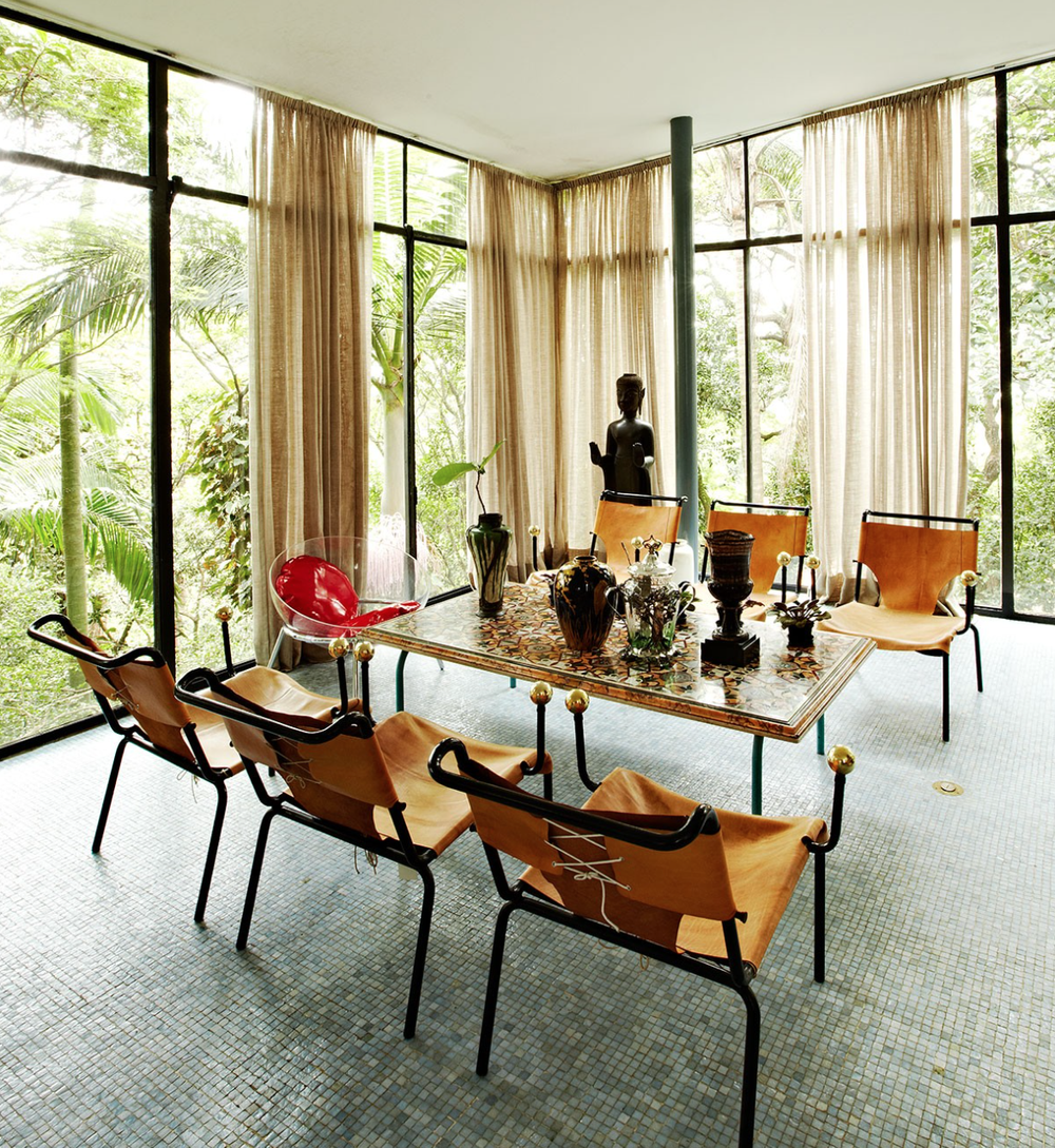 Lina Bo Bardi's Glass House in São Paulo, photographed by Adrian Gaut for PIN–UP