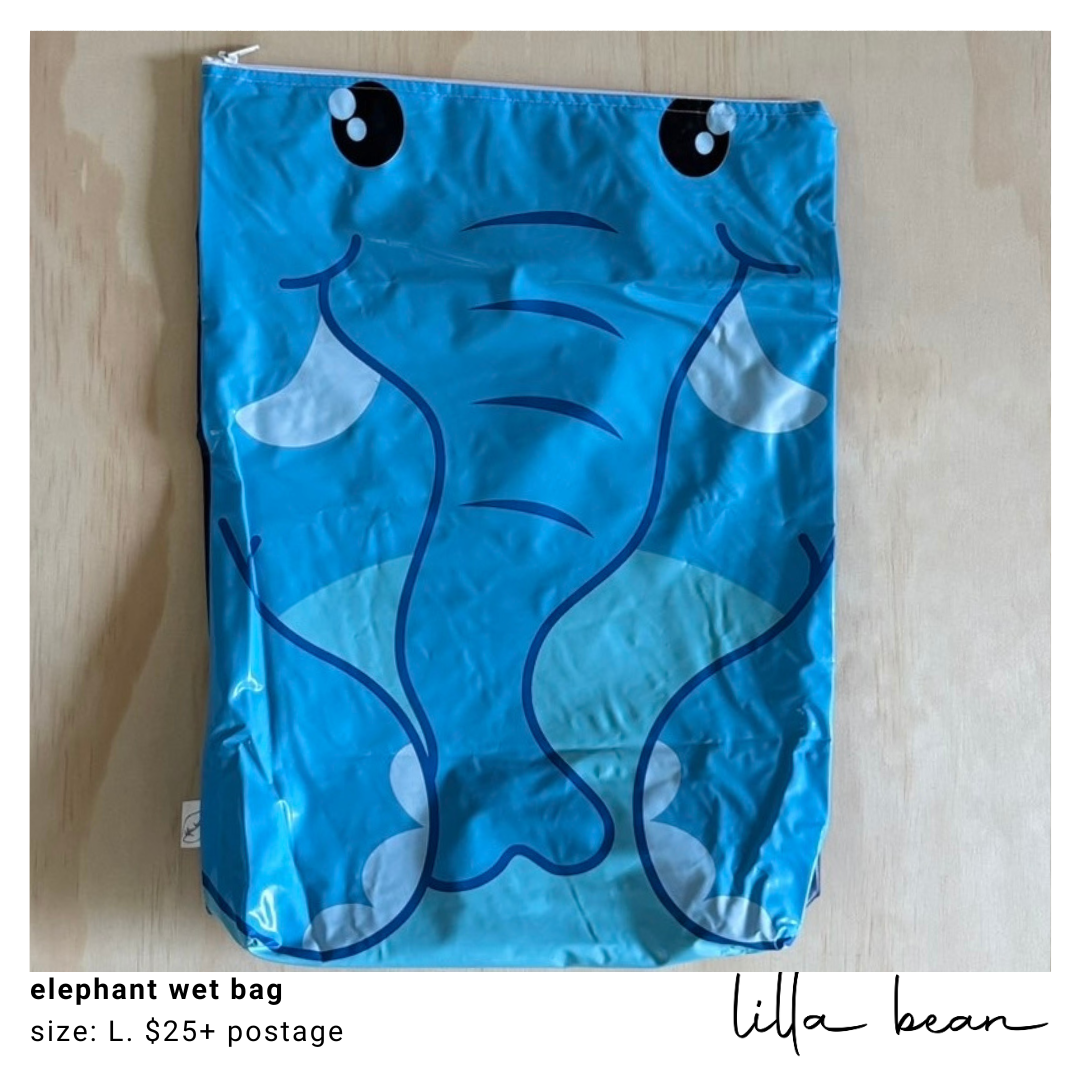 elephant L wet bag