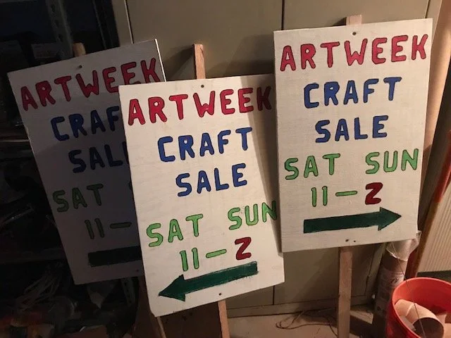 Open studio craft sale 