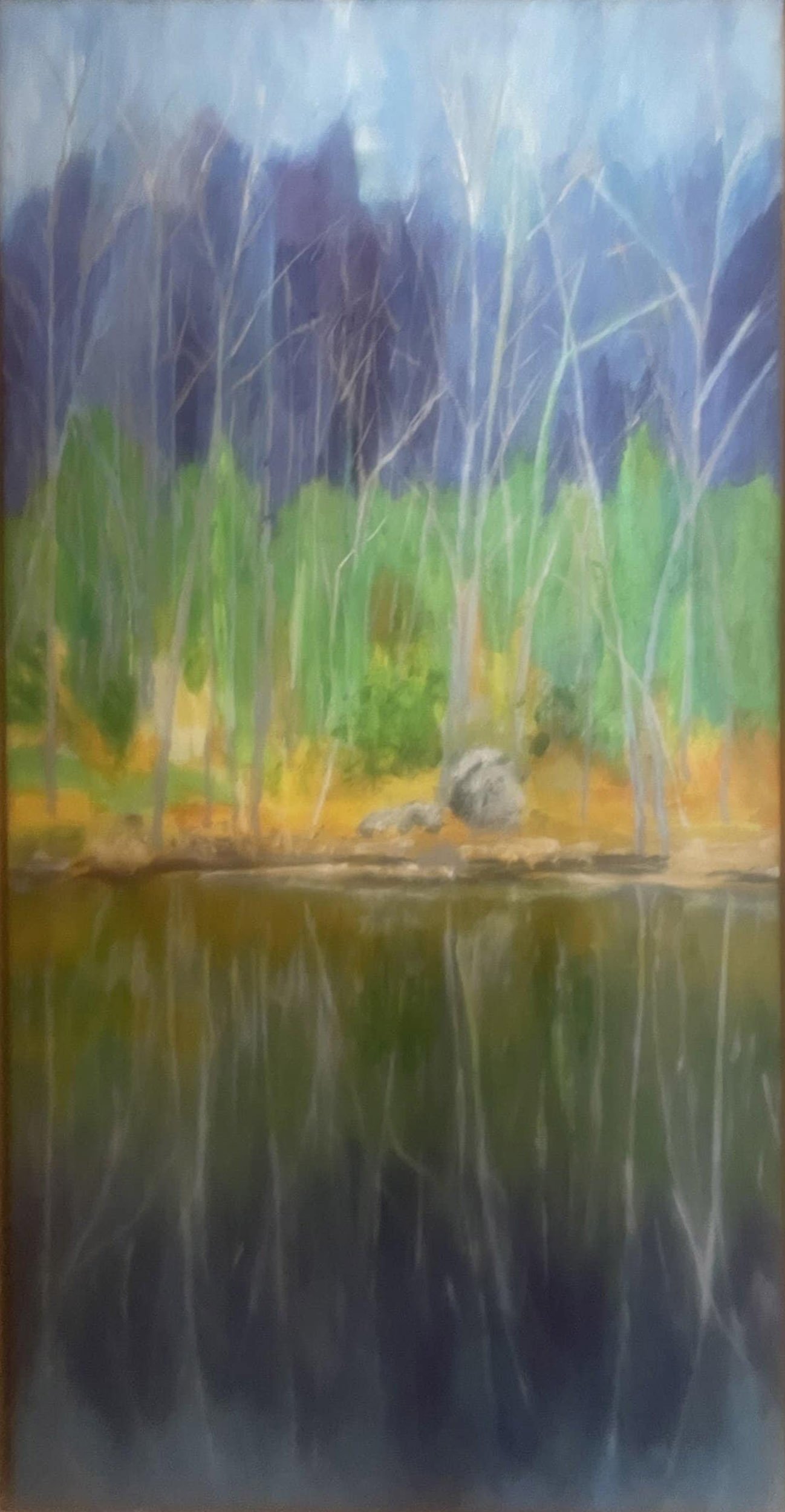 Robert Vesprini Reflections 37" x 19" $600
