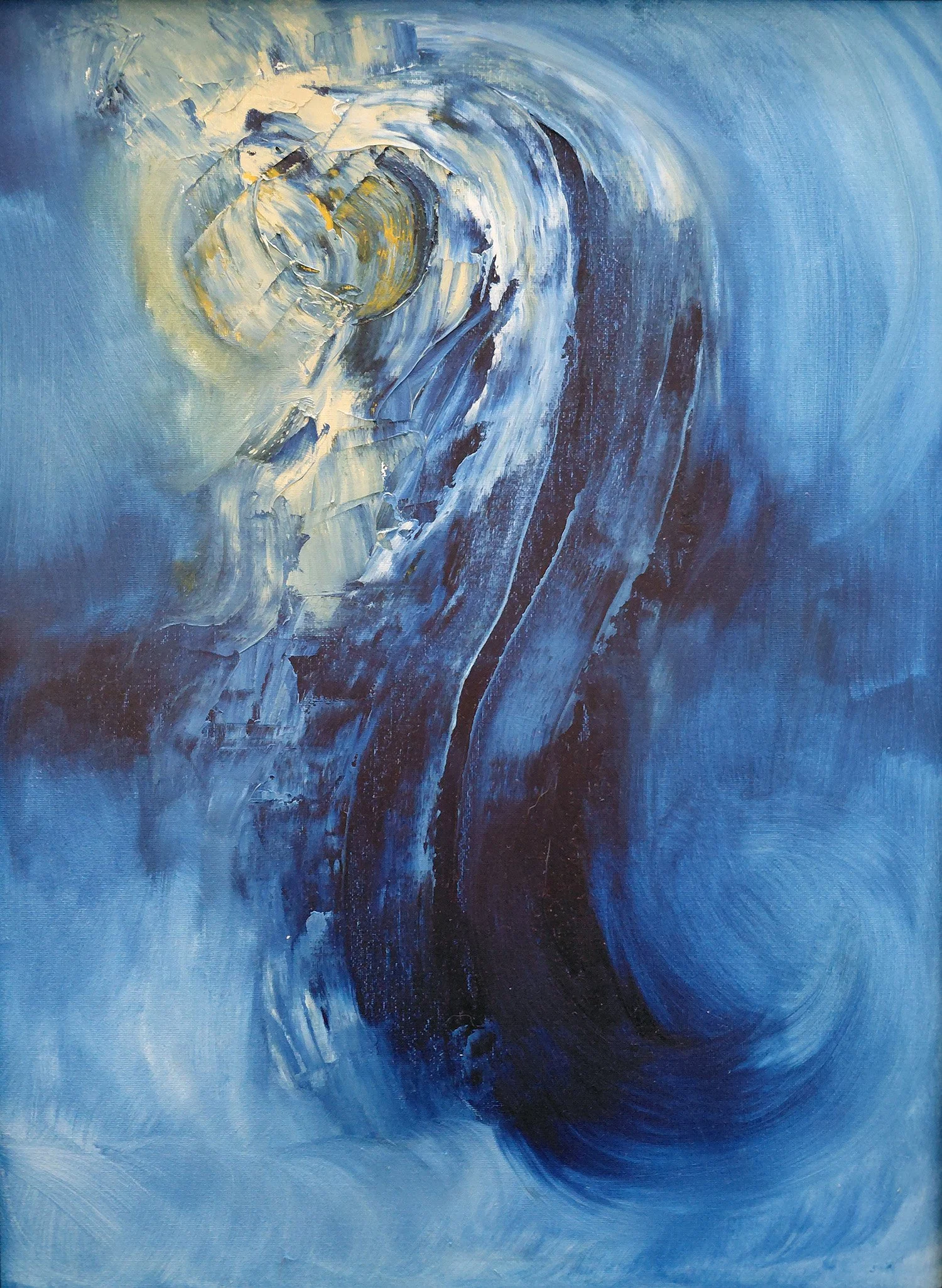 Come Find Me, 12" x 16", oil on board