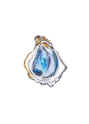 Oyster 1, watercolor
