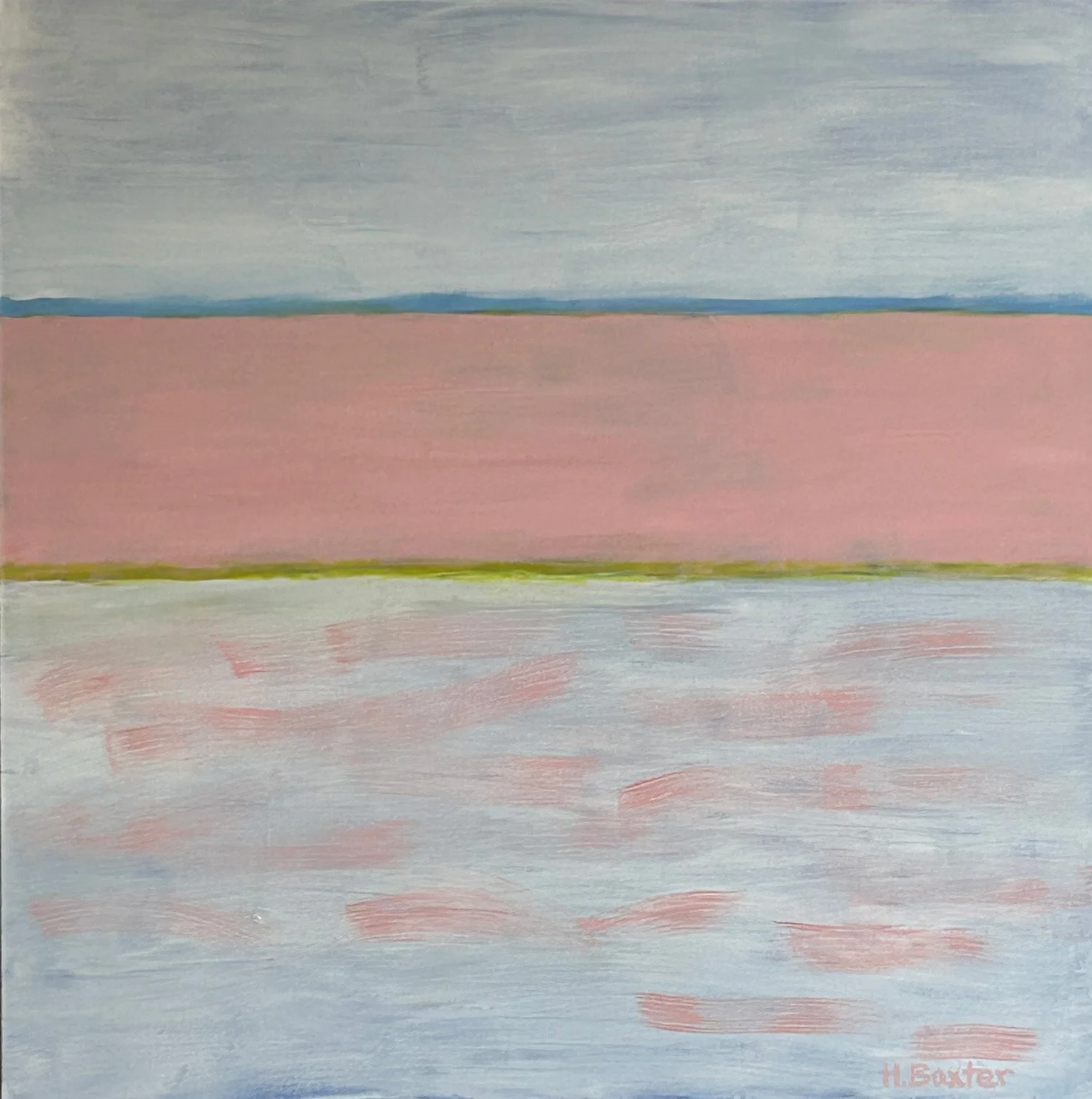 Atmosphere, 48"x 48", acrylic