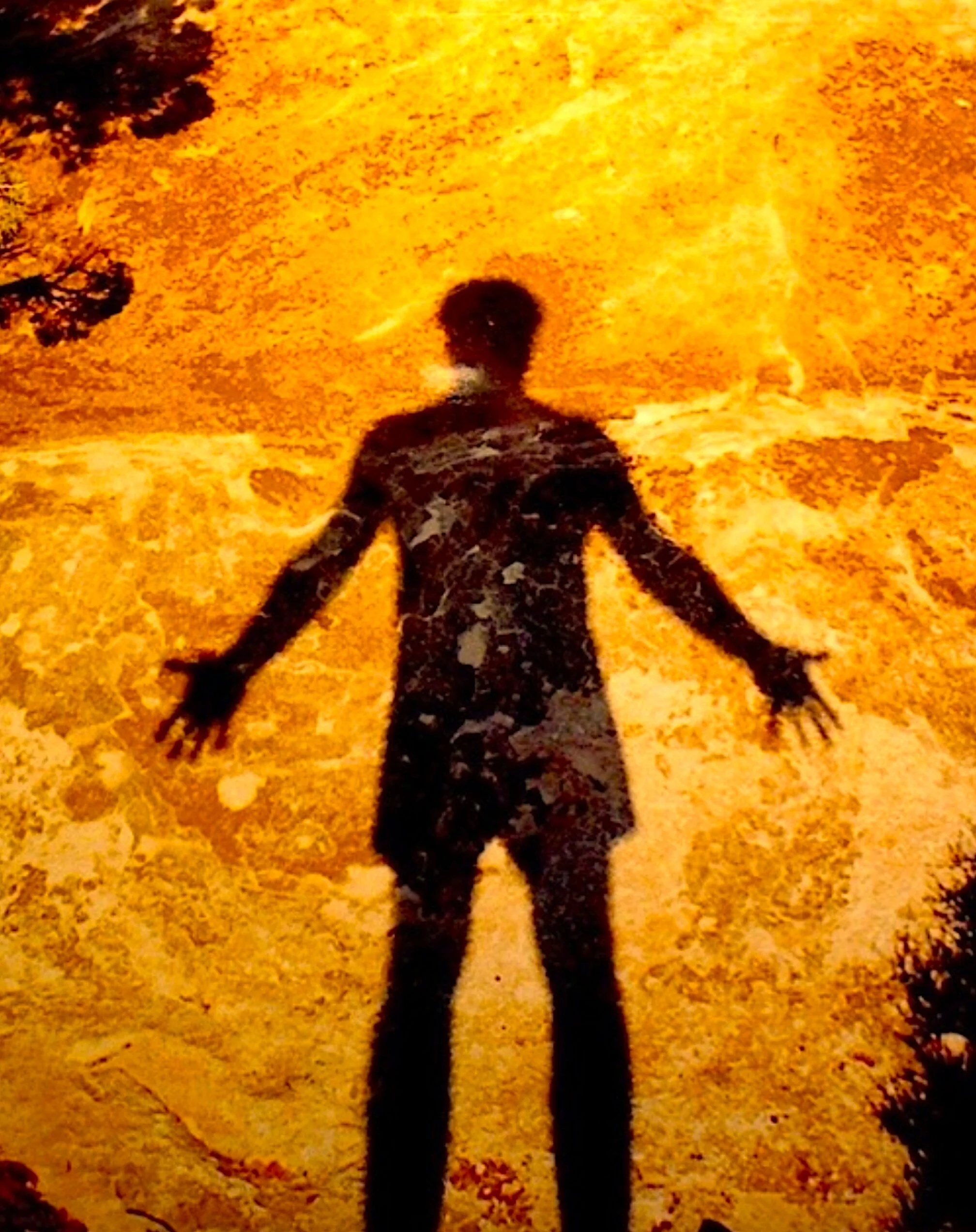  Eric Lintala   
 Feel The Heat   
8.5" x 11" 
Didital Photography Deep in the canyons of southeast Utah the temperatures reach well over one hundred degrees. Being there is like being in an oven. The mid-day heat is unbearable. On this day my shadow