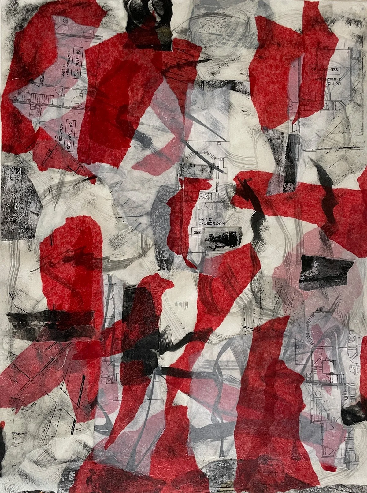 LELIA STOKES WEINSTEIN   Encaustic Mixed Media