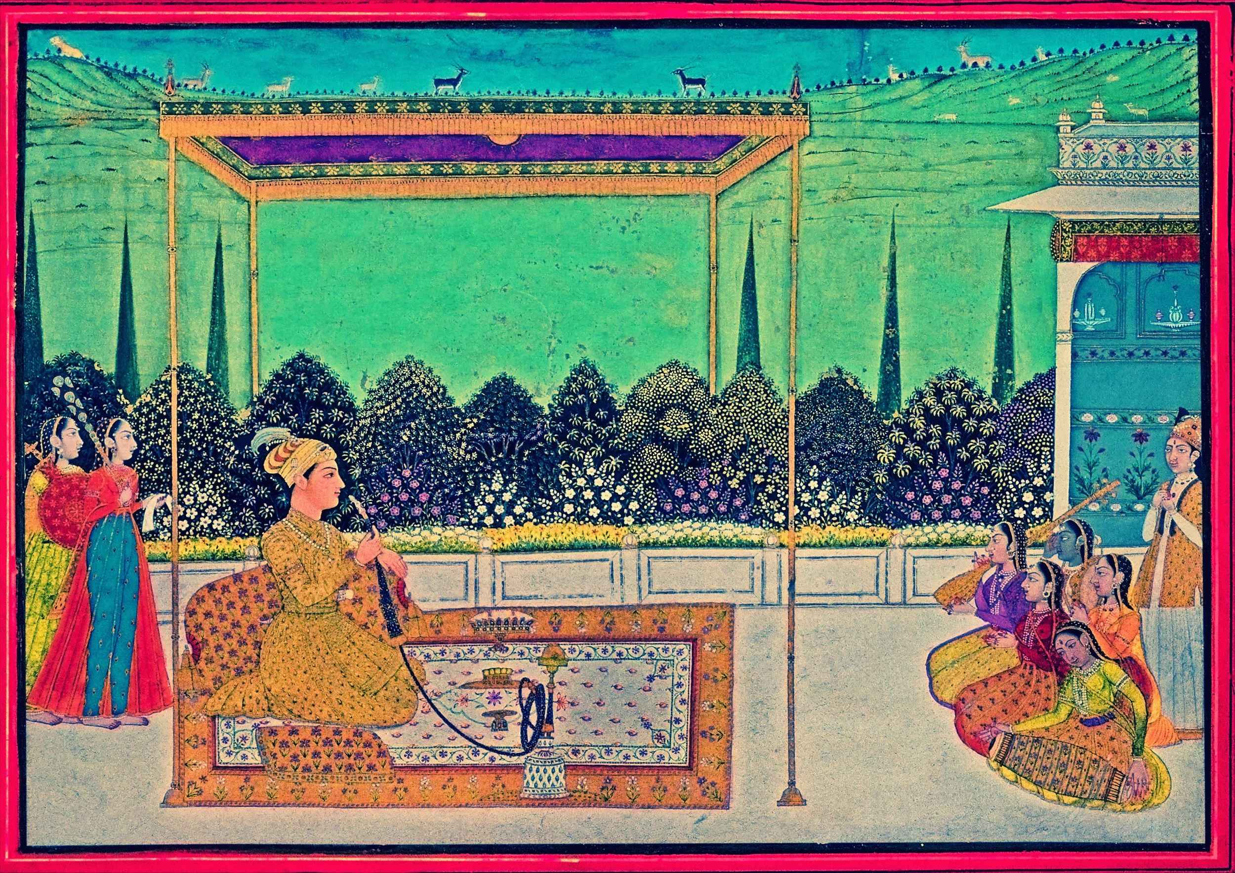 Raag Darbari Kanada painting