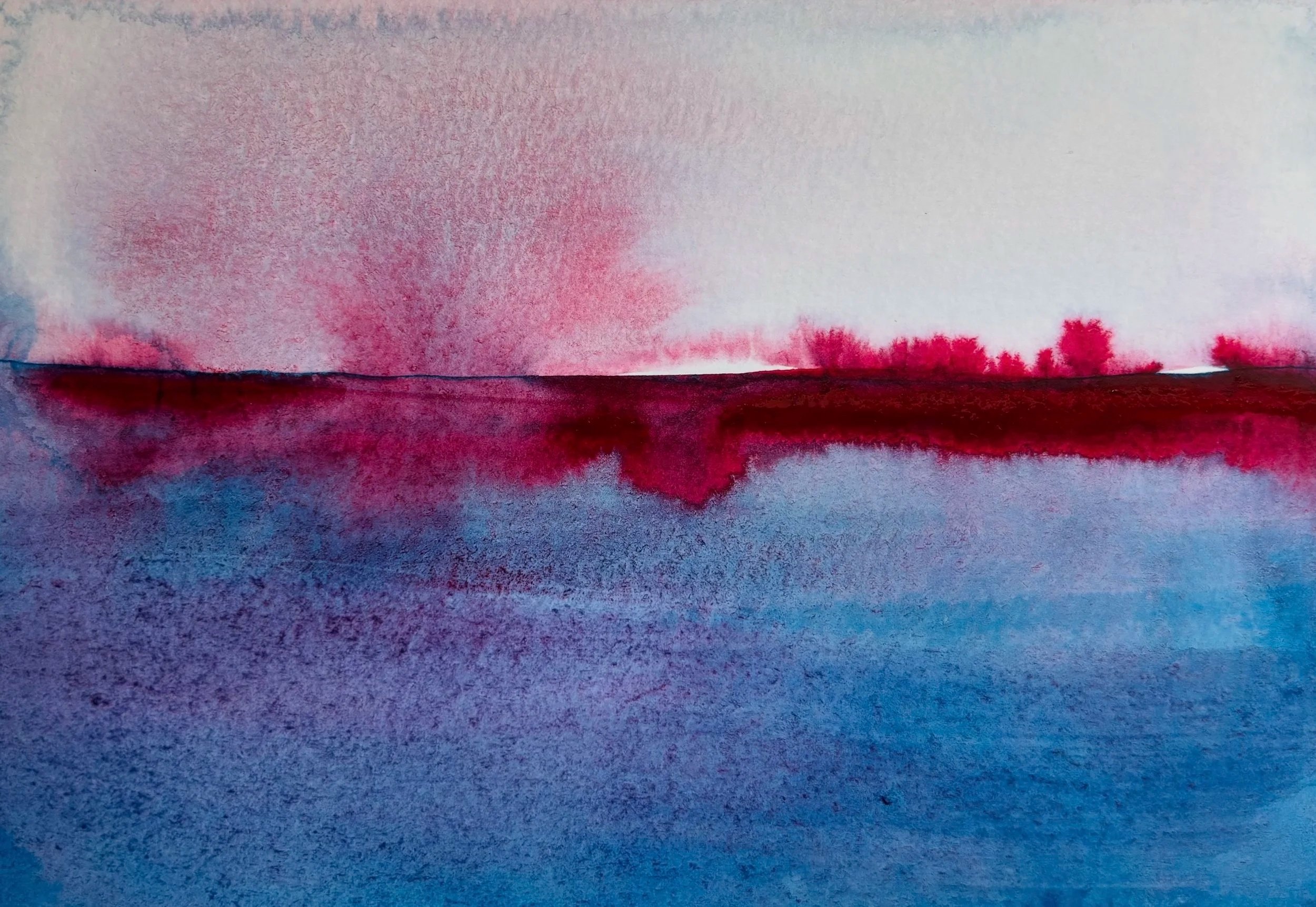 Watercolor + ink (A5, 2025) 