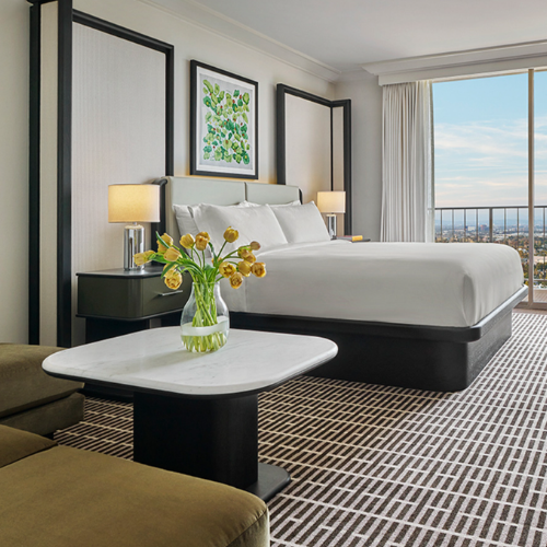 Bedroom Suite at Pendry Newport Beach. Photo credit Pendry Newport Beach website.