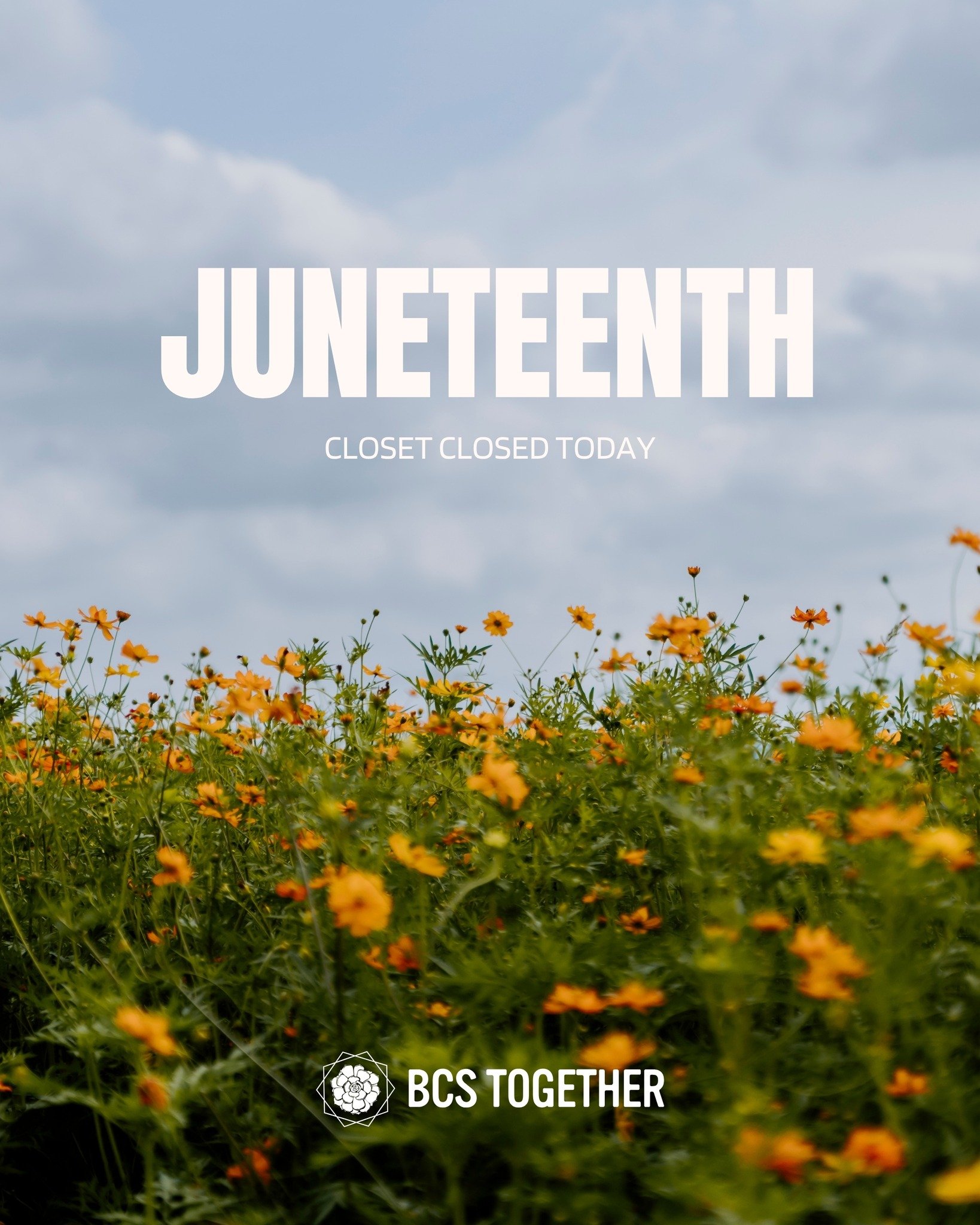 Happy Juneteenth from BCS Together! 

&quot;The holiday is an opportunity to both look back but to look ahead to make sure that that notion of freedom and the fragility of it is always protected and celebrated.&quot; &mdash; Lonnie Bunch

In observan