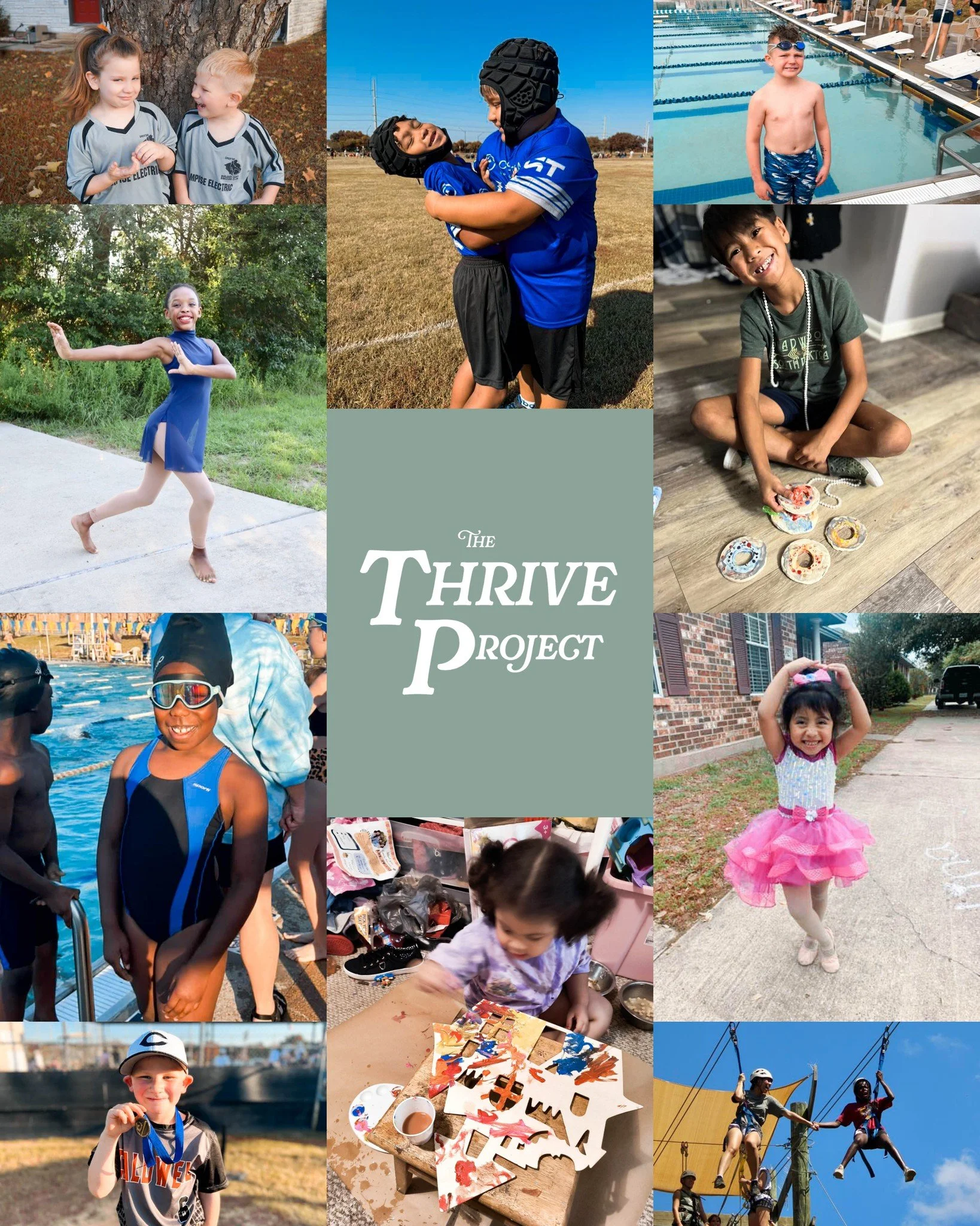 🎉 We did it, Brazos Valley!
Because of your generosity during BV Gives, we raised $13,965 for The Thrive Project! 
Your gifts will provide scholarships for therapy, sports, art, music, and dance for children in foster, adoptive, and kinship homes.