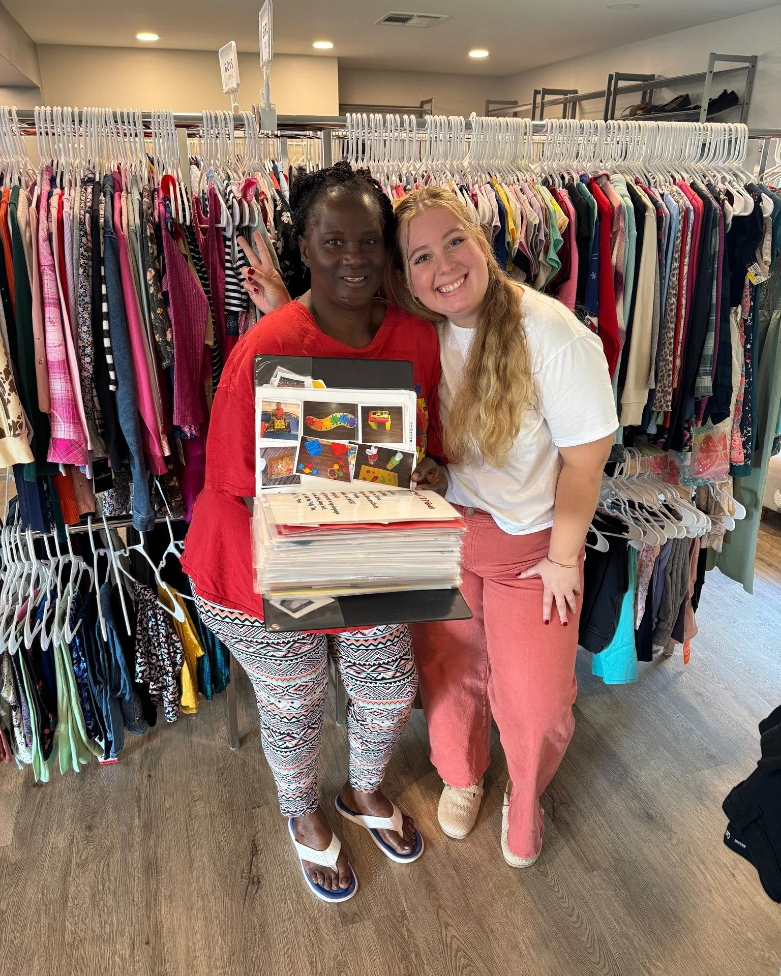 One of the best parts of opening our new building this month has been seeing so many of our caregivers again!  The new space is beautiful, but what makes it special are the people who walk through the doors. 

When we asked one of our kinship caregiv