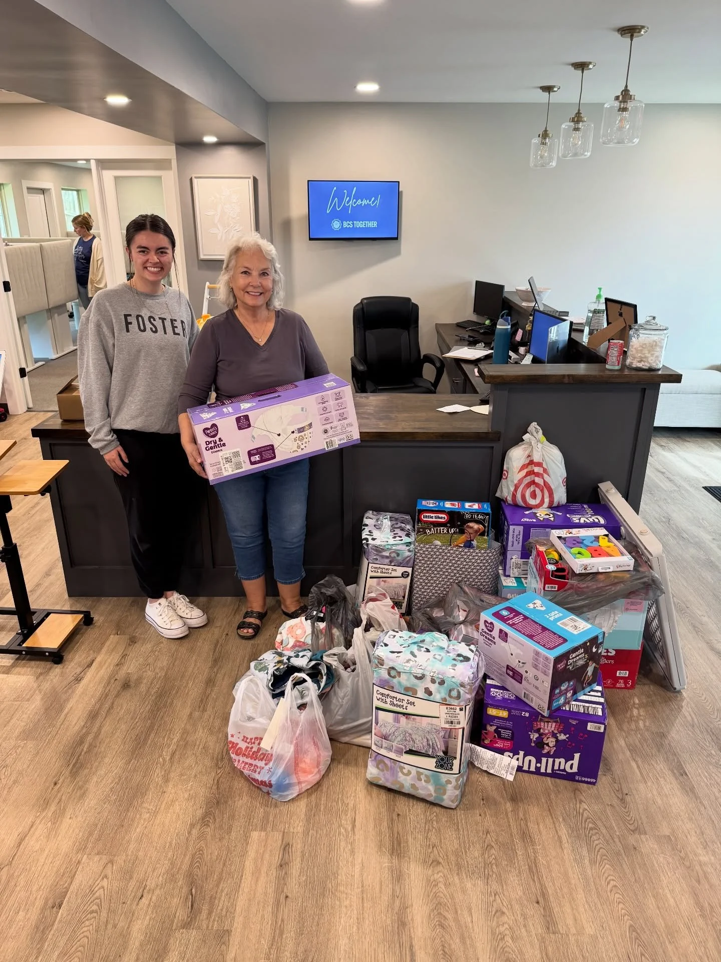 It started with a Google search. One woman was looking for a way her church book club could get involved in our community. When she found BCS Together and saw our list of urgent needs, she shared it with the group. They all jumped in, each choosing a