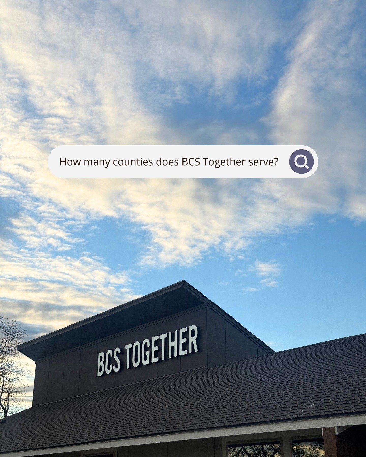 BCS Together is actively serving families in 3 counties through programs like Families Count, Kinship Connection, CarePortal, and The Closet! This includes Brazos, Robertson, and Grimes County.

We also serve the entire Brazos Valley, with families i