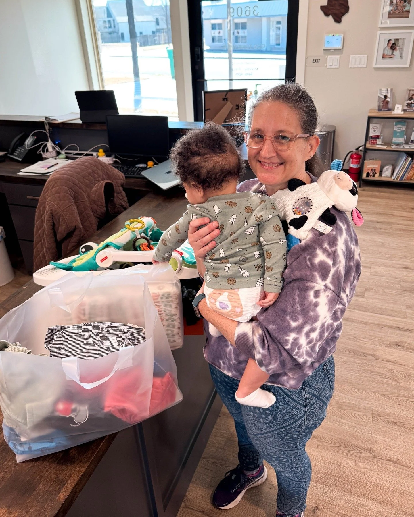 Sometimes babies enter foster care with little to no items.

Last week, a 7-month-old arrived with just 8 diapers, 4 single servings of formula, a small pack of wipes, a bottle, and a bib. The next day, their caregiver visited The Closet and left wit
