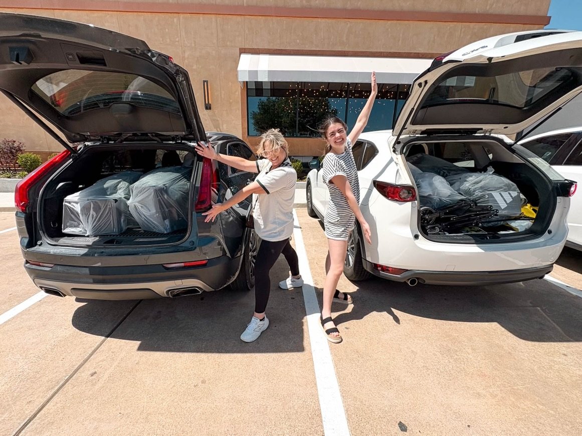 We bought over 150 pairs of shoes! 👟

This month, our Programs Team went shopping to prepare for our Back to School Bash in July, where our foster, adoptive and kinship families can pick up essentials like shoes and backpacks at no cost.

As a team,