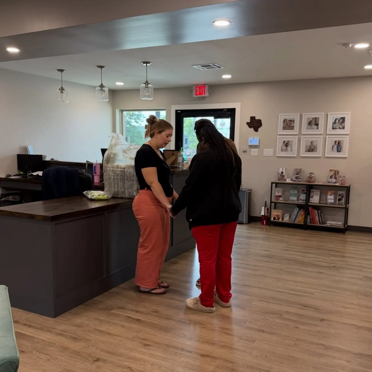 This month, a caregiver we&rsquo;ve served before stopped by The Closet and brought her aunt with her to donate some items.

Before they left, they asked &ldquo;Can you pray for us?&rdquo;

Right then, our staff paused and prayed with them. It was a 