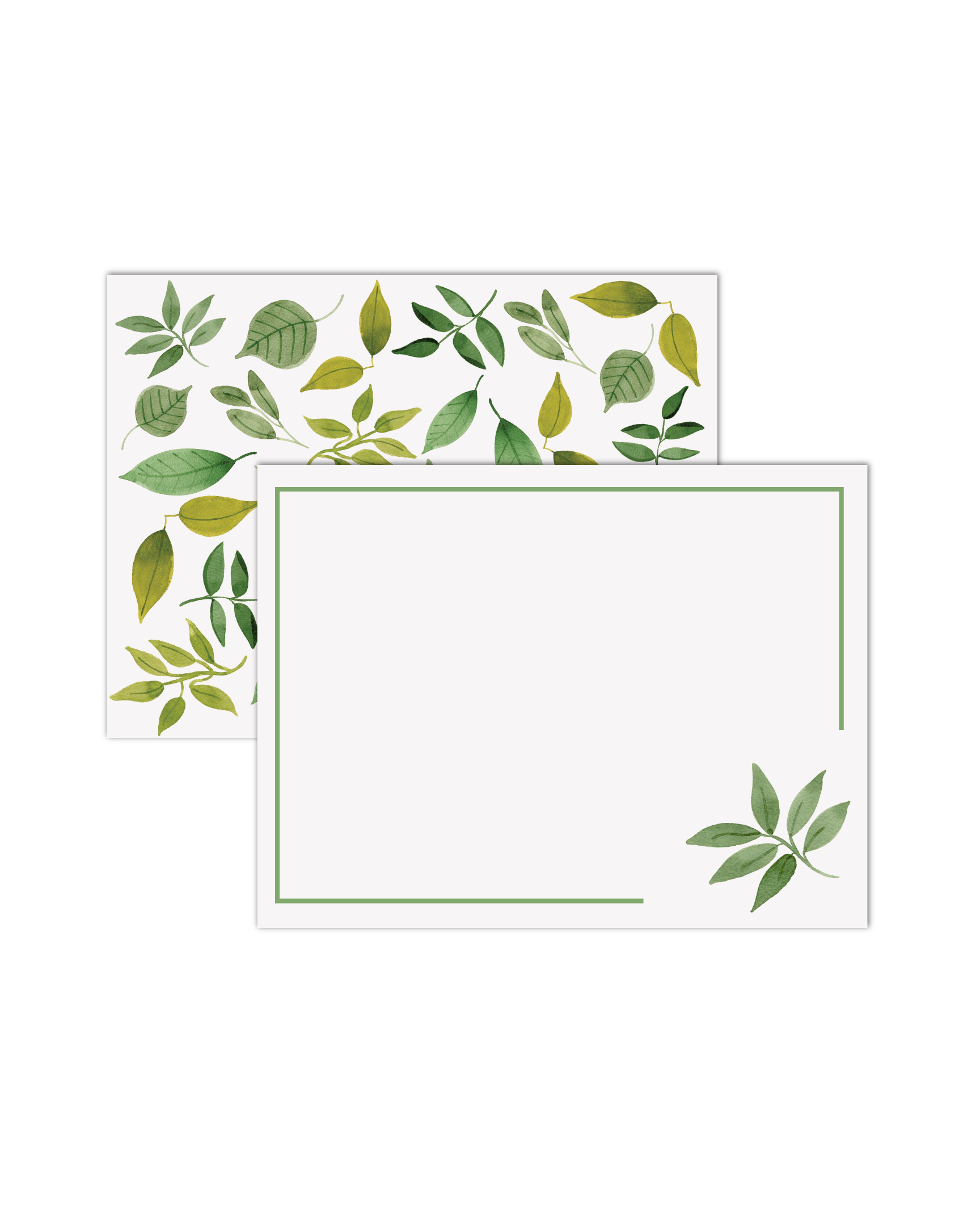 Greenery Stationery