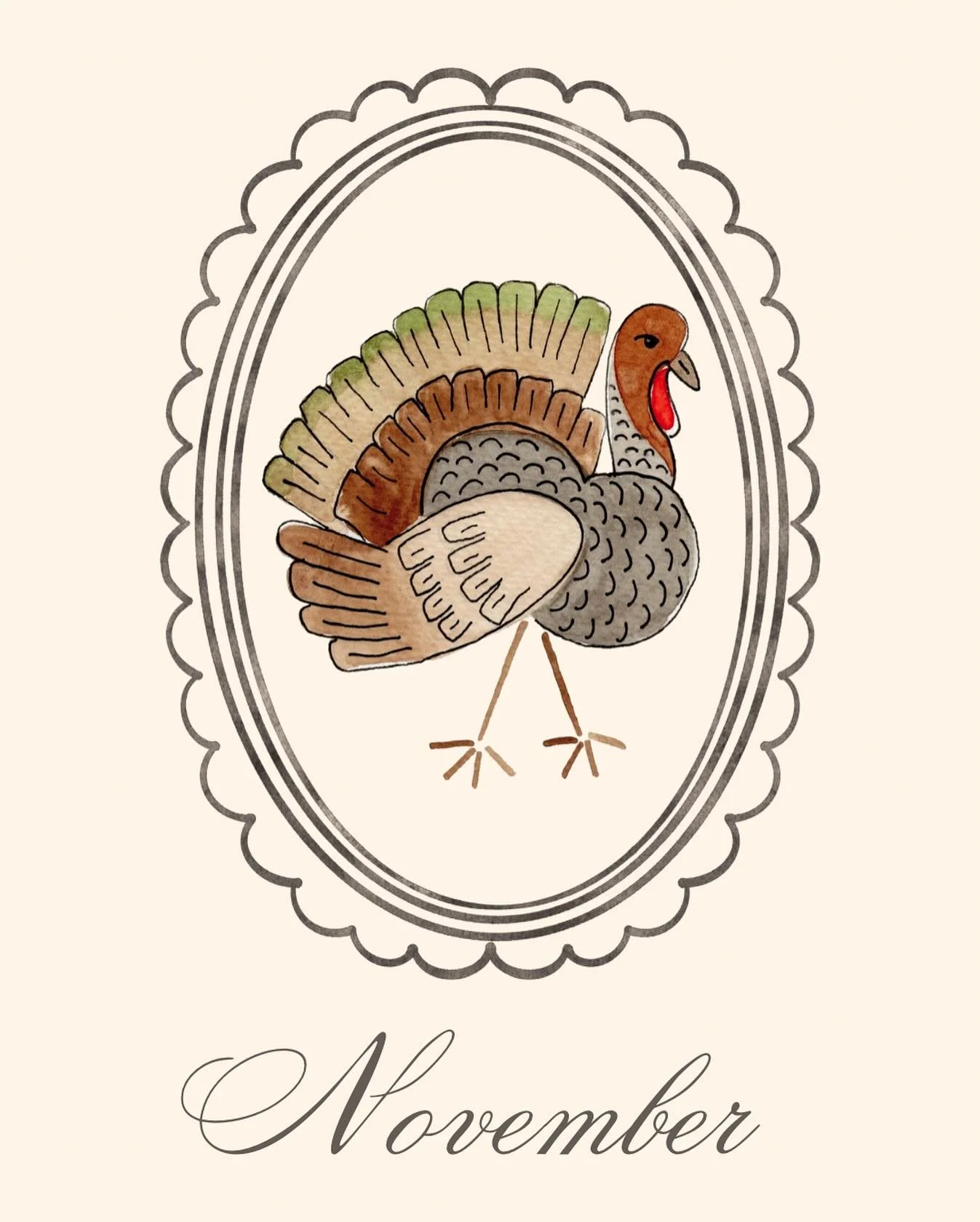 It&rsquo;s Turkey Season! Happy November, friends! 🦃