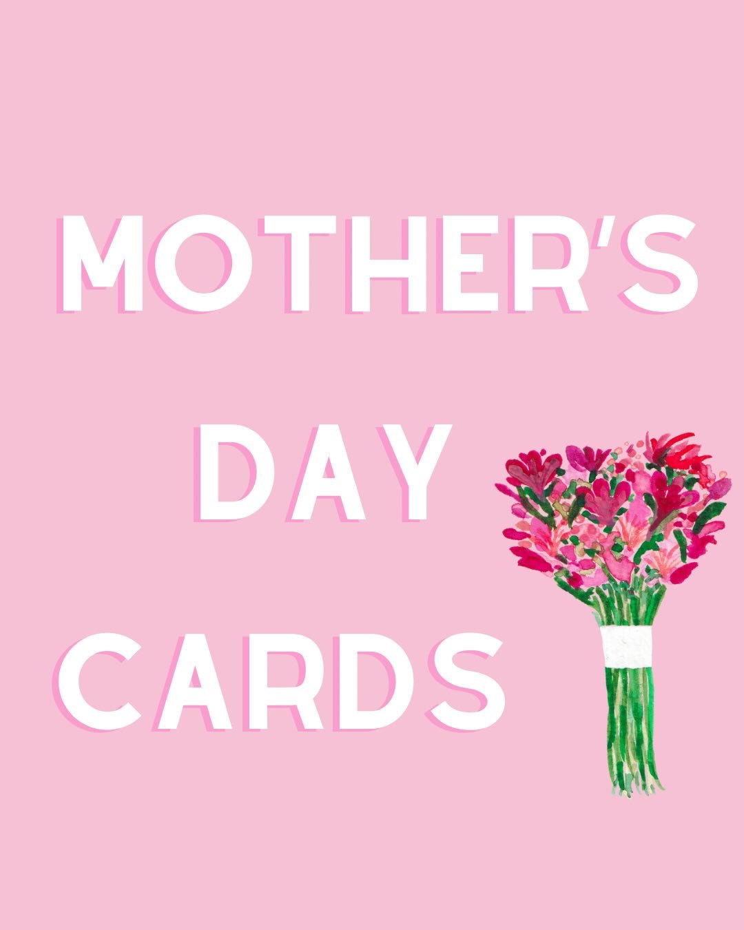 Mother&rsquo;s Day is a month away! Celebrate the moms in your life with $3 cards this weekend💕