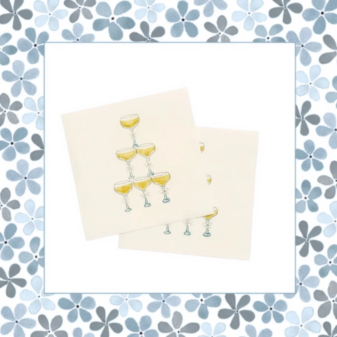 Cheers to life&rsquo;s celebrations with these fun cocktail napkins! Planning a bridal shower, bachelorette party, engagement party, or cocktail hour? These are the perfect napkins for you!