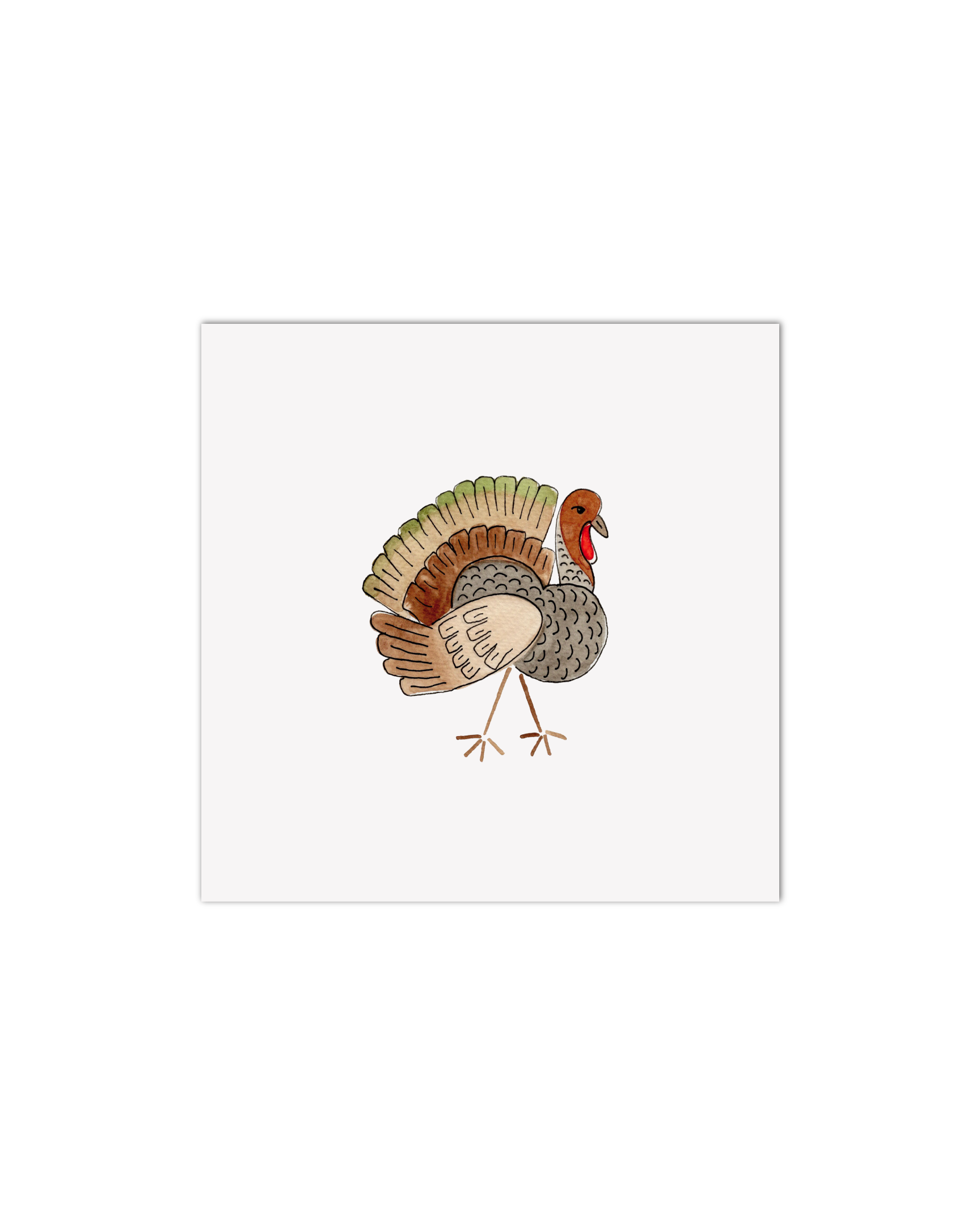 Turkey Cocktail Napkins