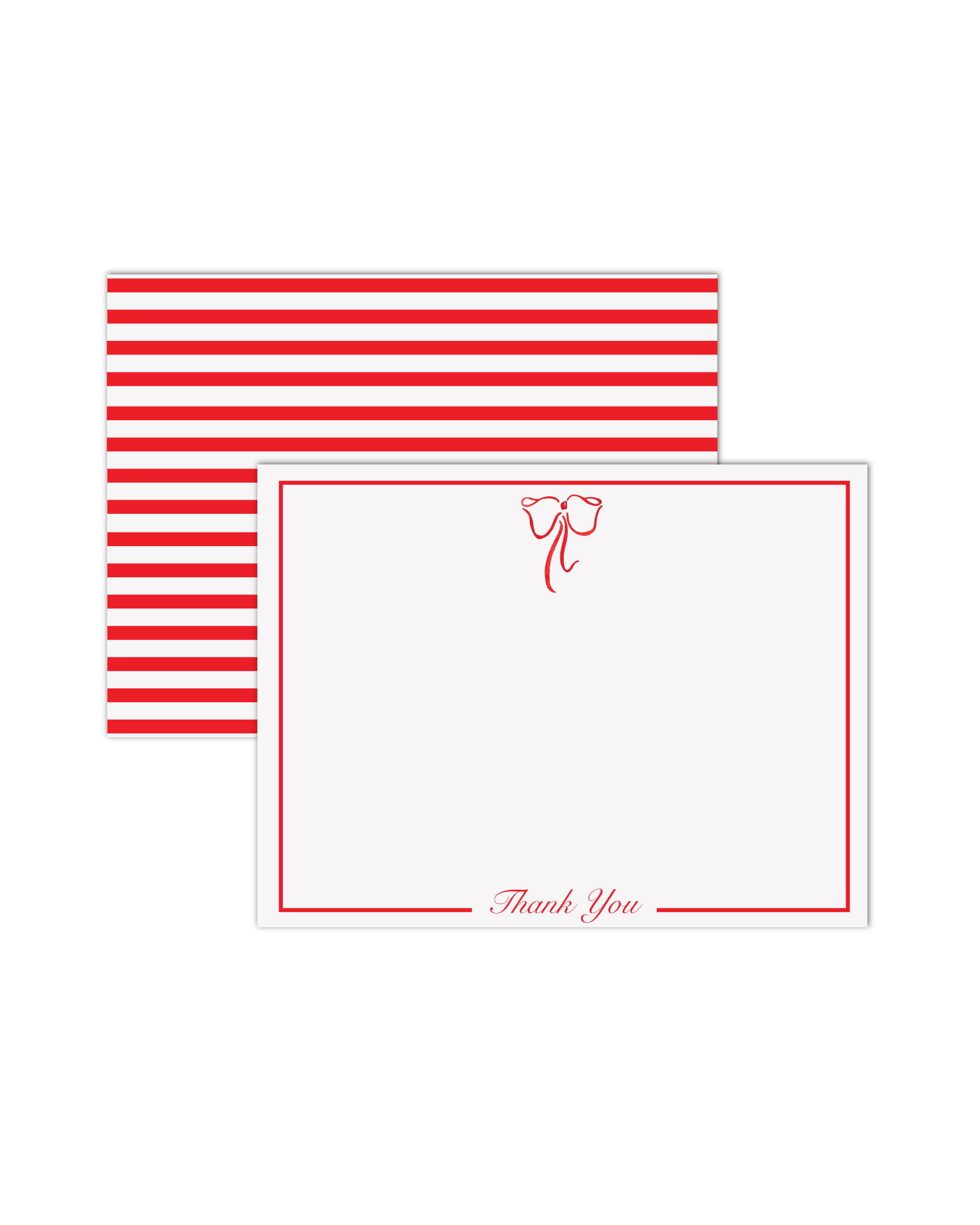 Red Bow Stationery
