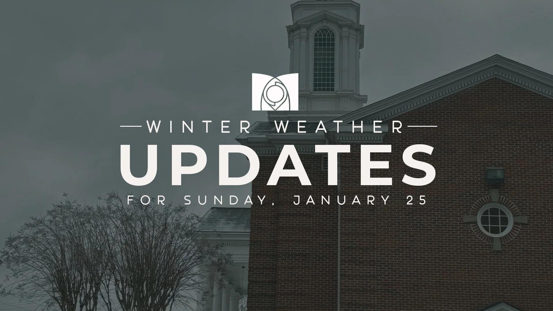 Winter Weather Update: Online Services Only
