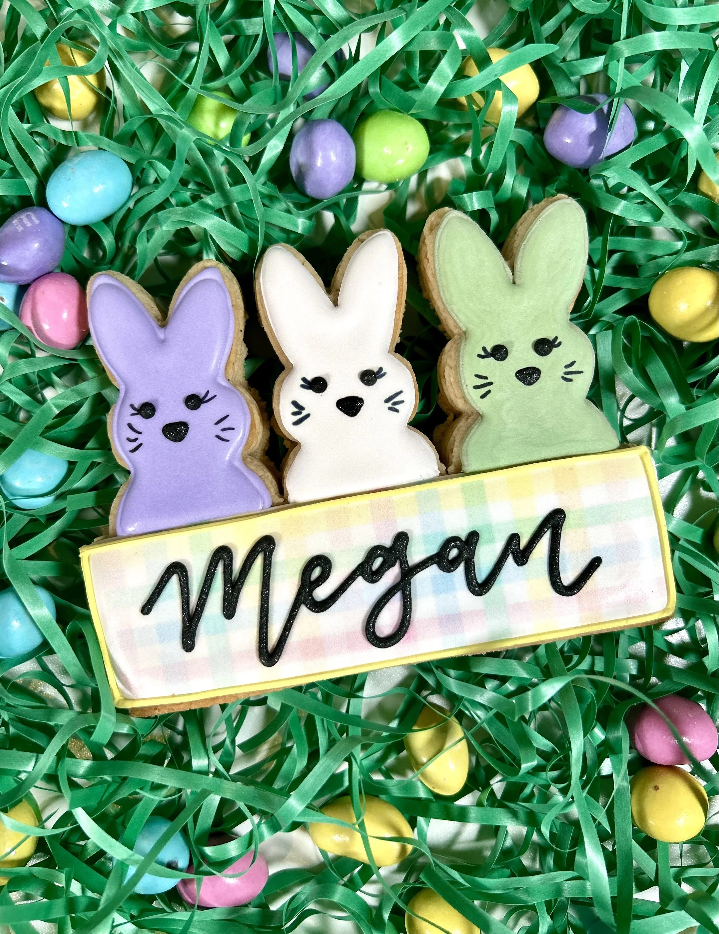 Bunny Name Plaque