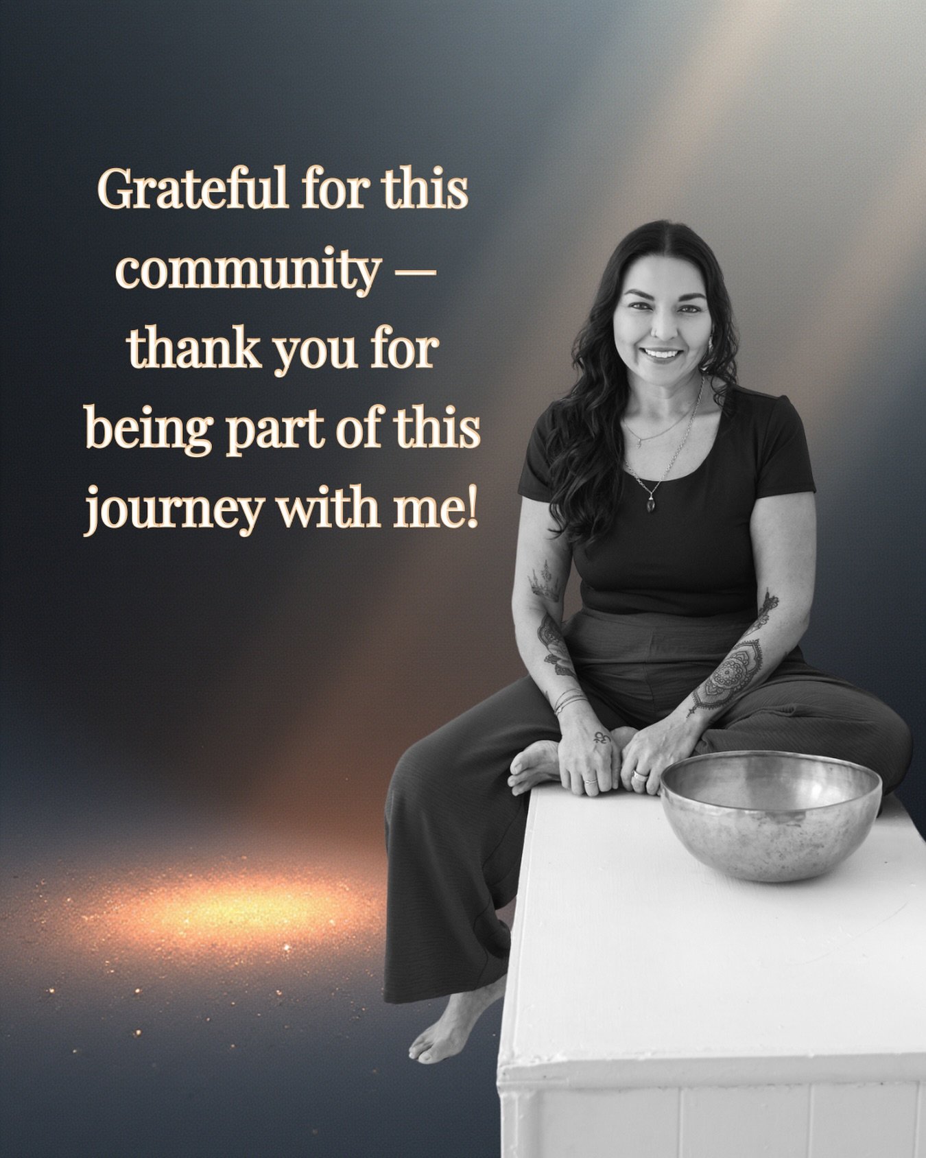 🙏🏽Grateful doesn&rsquo;t even begin to cover it.🙏🏽

This community&hellip; the souls who&rsquo;ve walked into the studio, laid down on mats, floated in pools, laid by the ocean with me, breathed deeper, released more, and trusted me to hold space