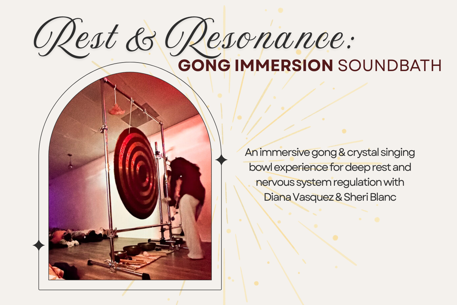  Rest & Resonance: ~ Gong Immersion Soundbath