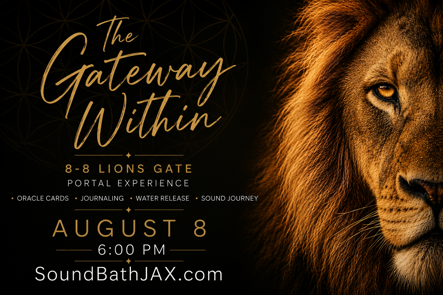 The Gateway Within An 8•8 Lions Gate Portal Experience