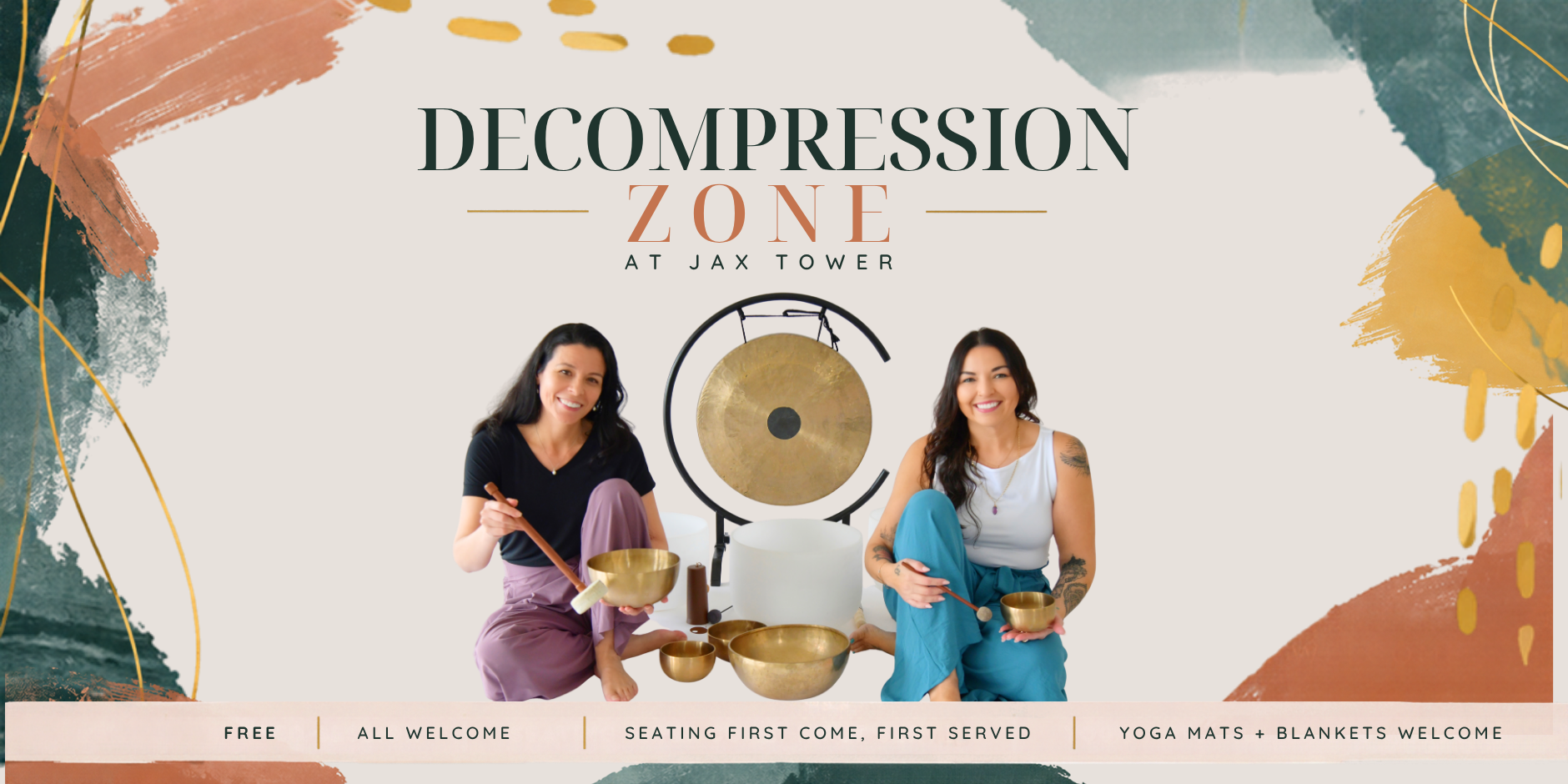 Decompression Zone: FREE Sound Bath at Downtown Jacksonville Art Walk