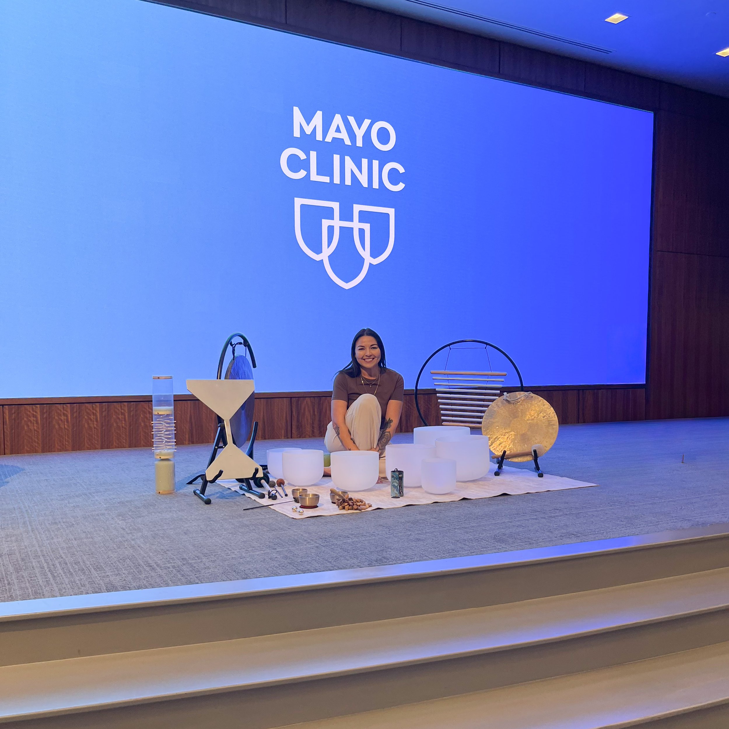 Breast Cancer Awareness Month Soundbath for Mayo Clinic 