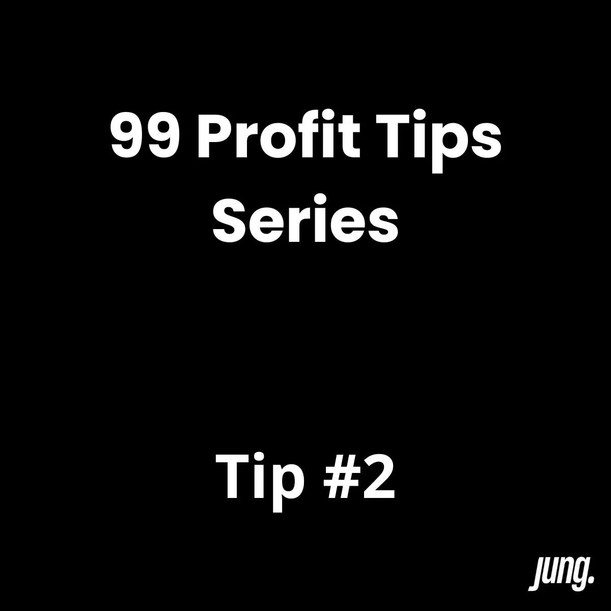 No Clear Minimum Profitable Job Size? That is a Problem. - Profit Tip #2 of 99