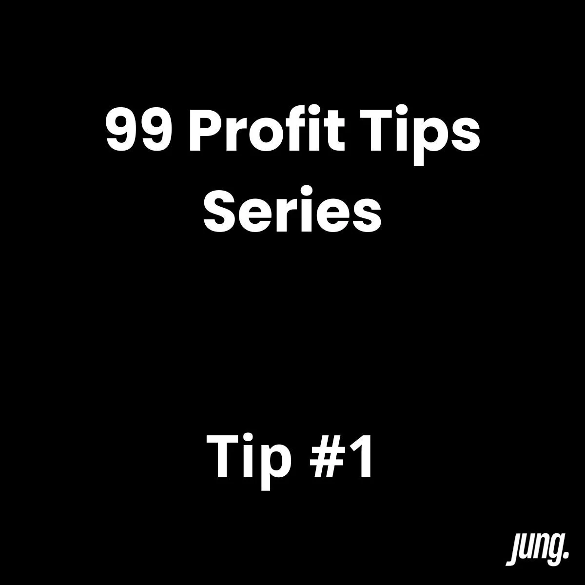 Product Prices Out of Shape - Profit Tip #1 of 99