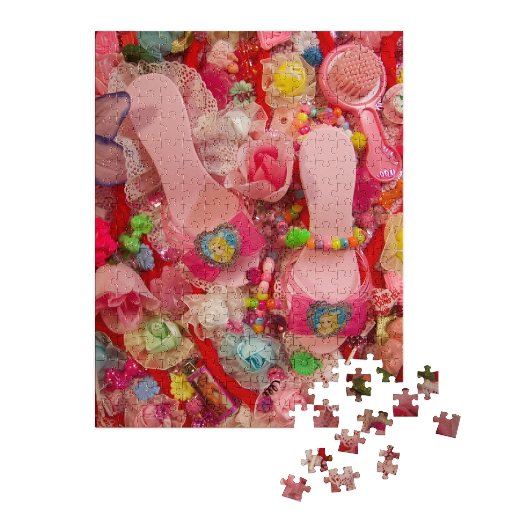 Pink Girl Jigsaw Puzzle