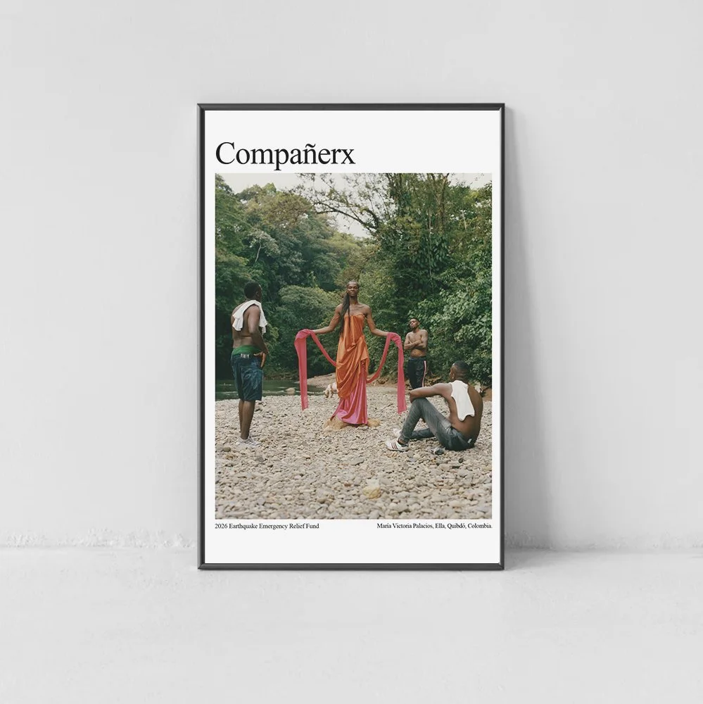 Poster #2 COMPAÑERX ARTIST POSTER  - Emergency Relief Fund for COLOMBIA
