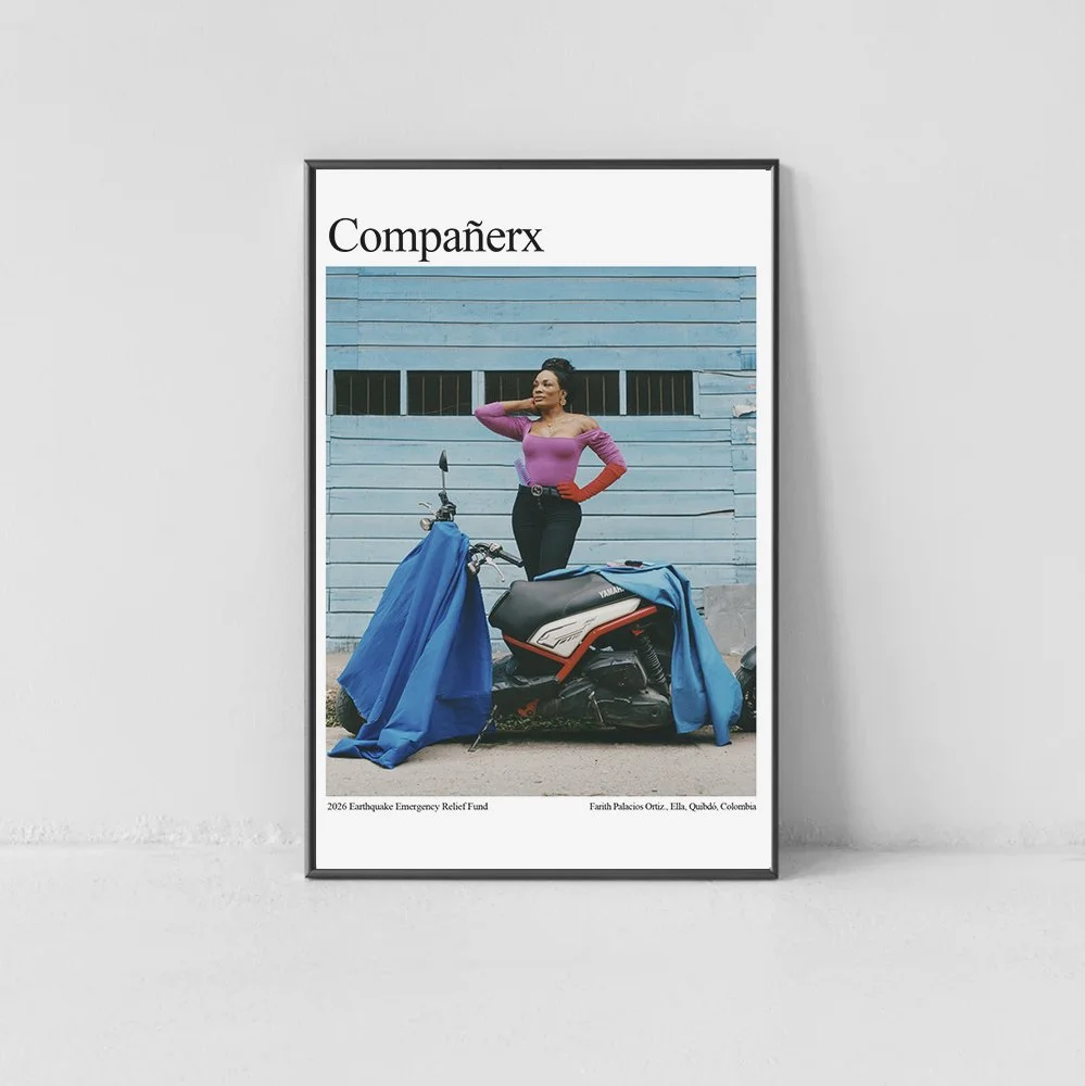 Poster #4 COMPAÑERX ARTIST POSTER  - Emergency Relief Fund for COLOMBIA