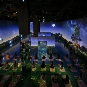 SEVA x Arte Museum Dubai Vinyasa Flow Led by SEVA Resident Facilitator Daria Plotnikova
