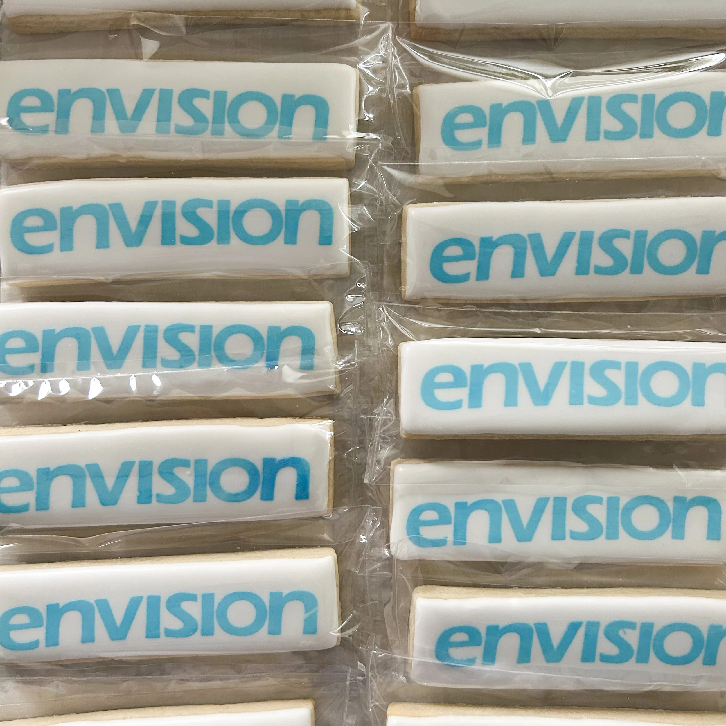 Real Estate Envision Logo cookies