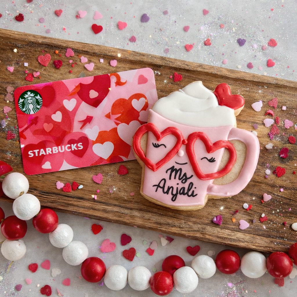 Cookie & coffee gift card set