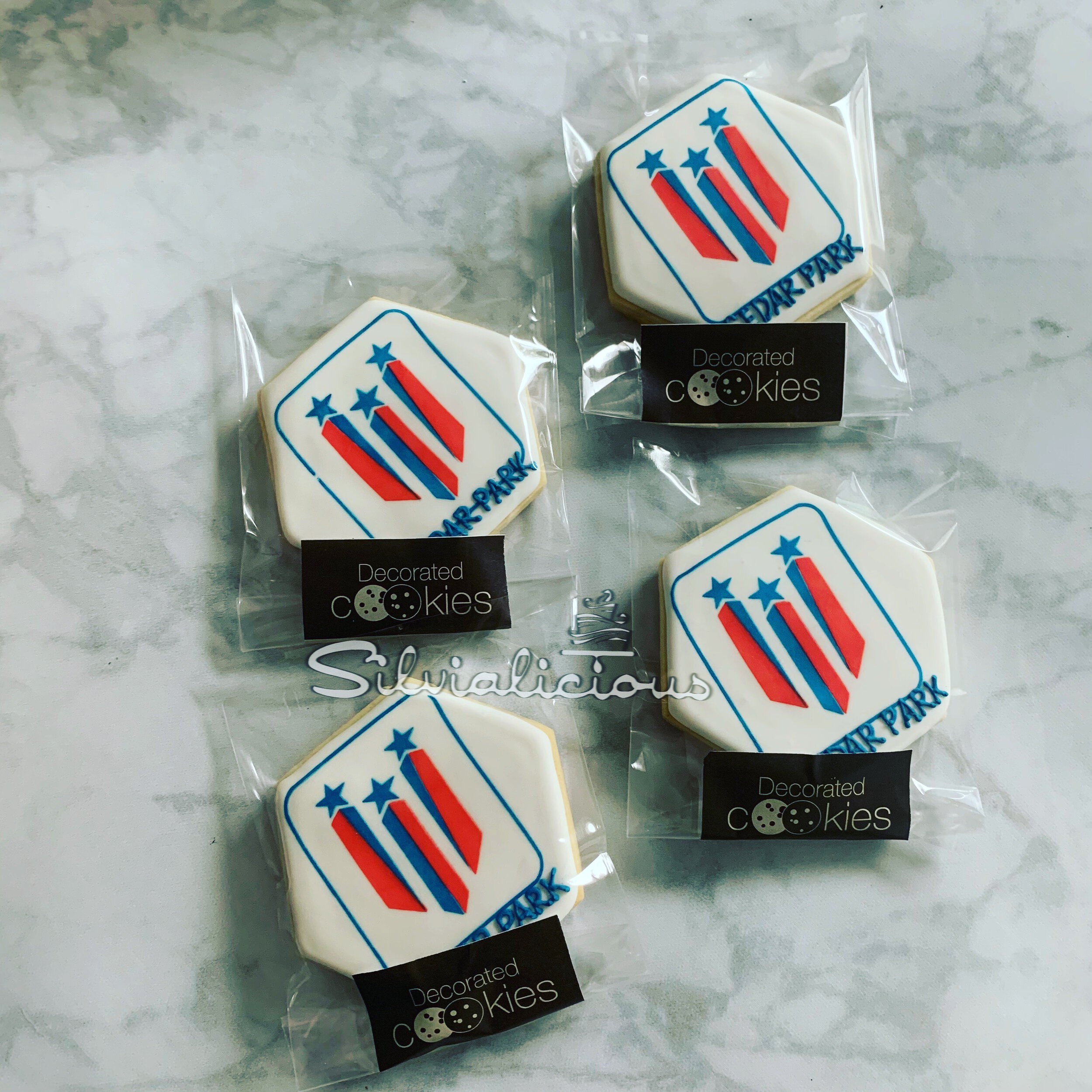 Young Men League logo Cookies