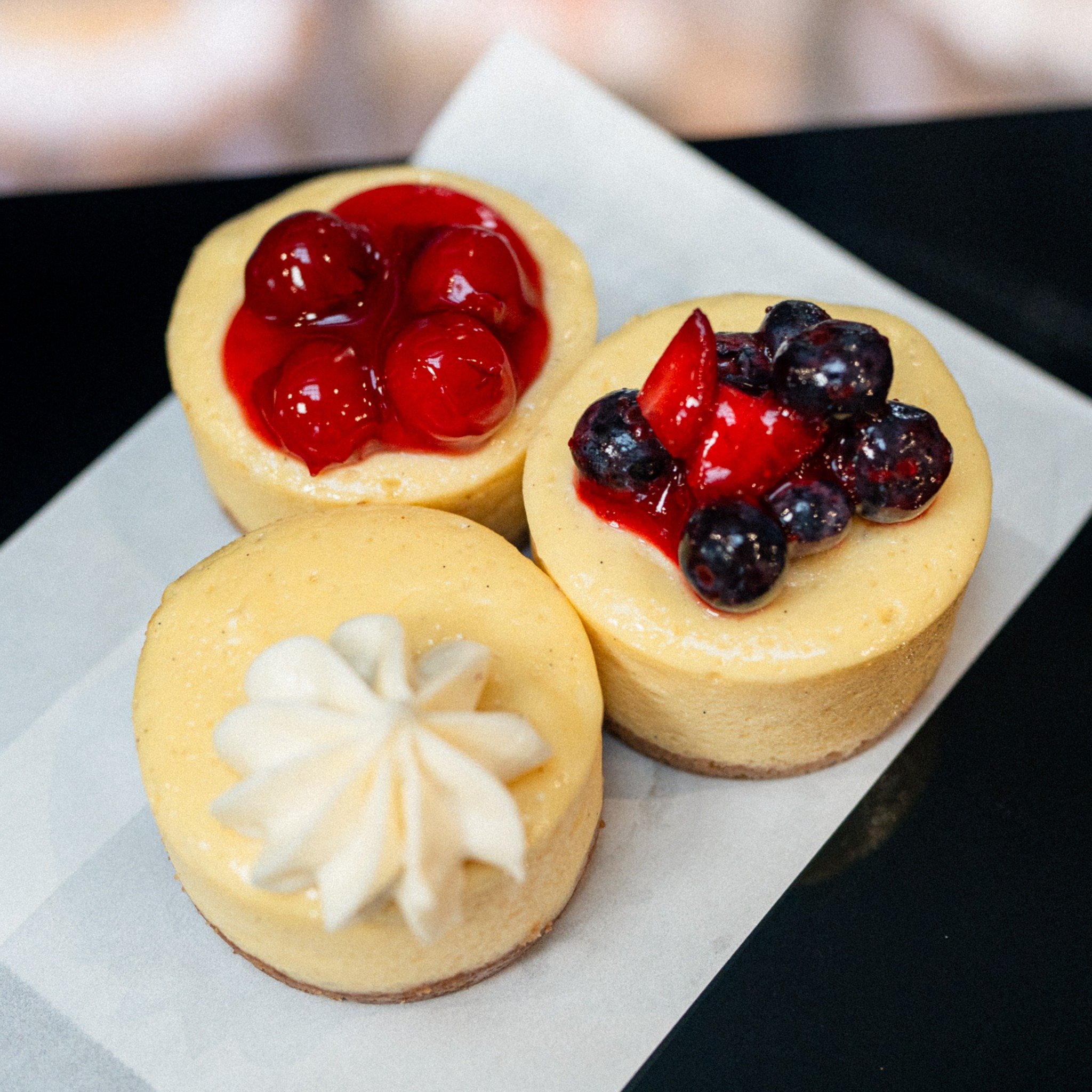 Alright Original cheesecake lovers... it's decision time. What's the best topping?

Cherries, mixed berries, or our famous Cheesecake Buttercream?? 

Let us know in the comments 🗣️

 #cheesecake #bakery #yum #dessert #cheesecakelovers #local #columb
